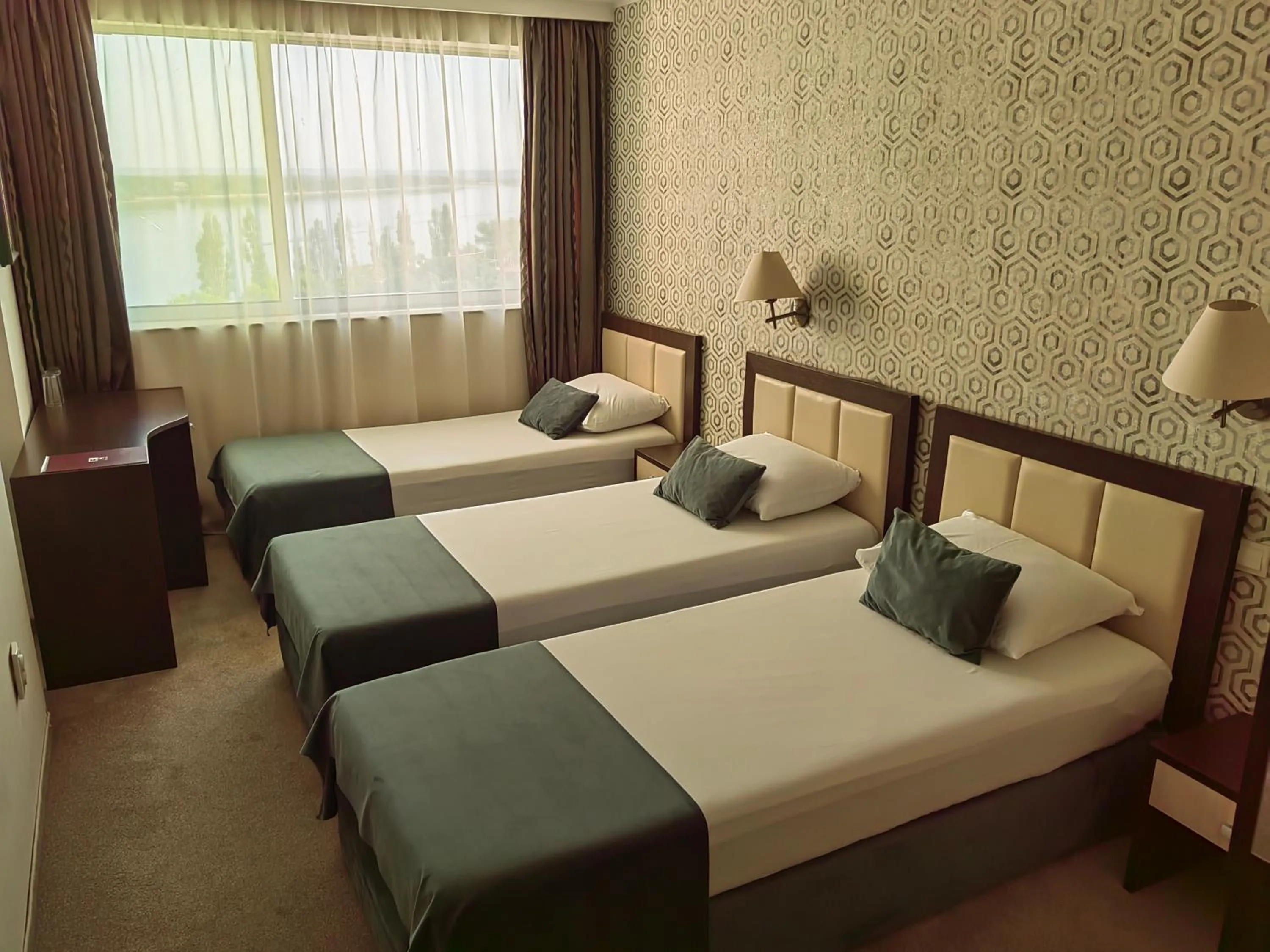 Bed in Rovno Hotel