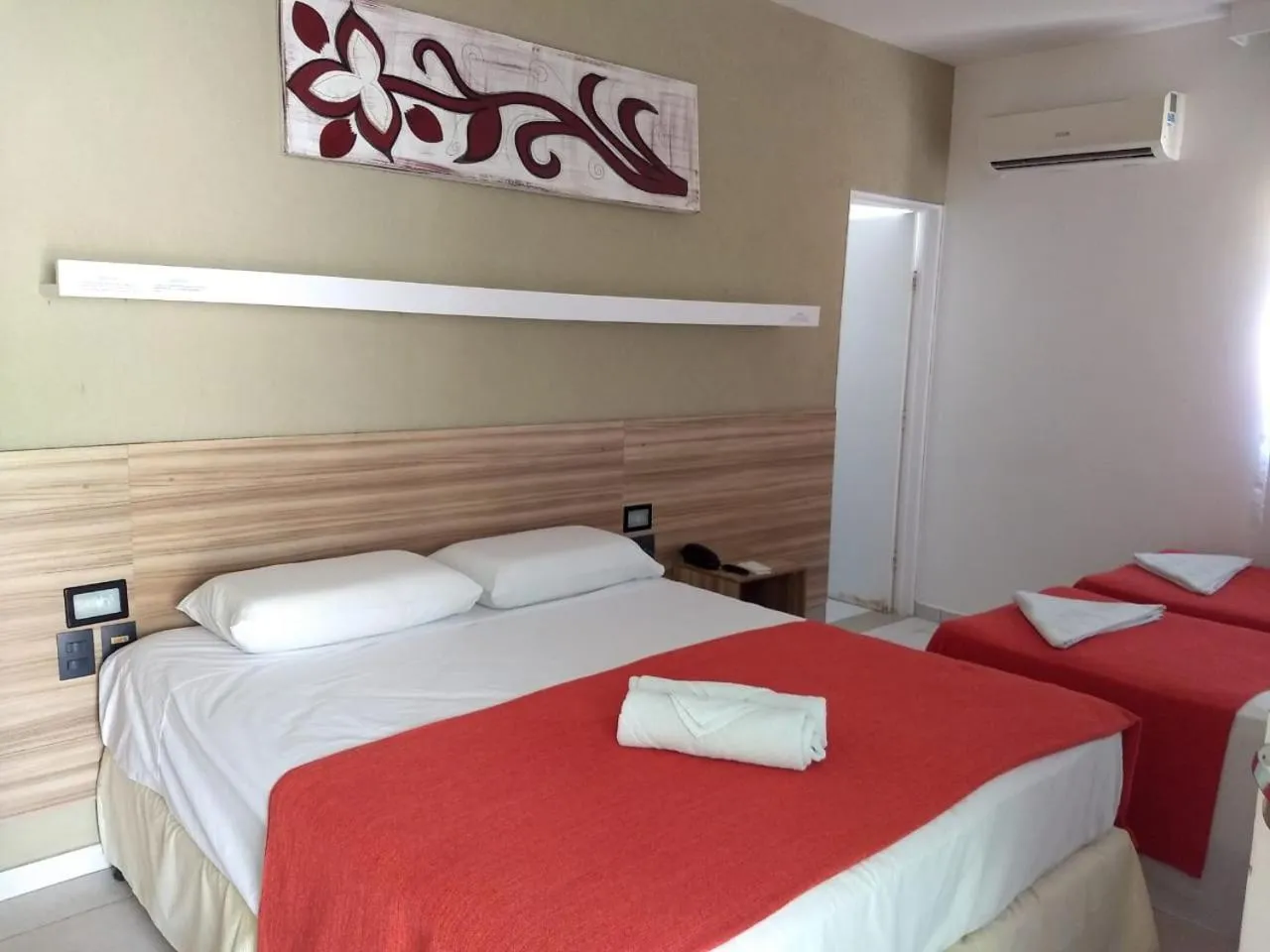 Bed in Pousada Aquarela Do Brasil