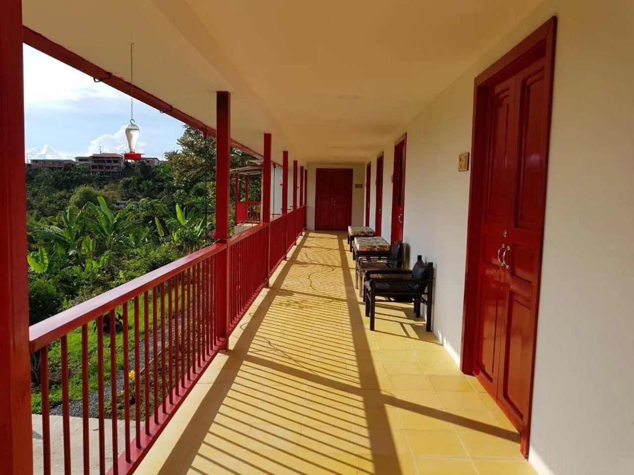 Balcony/Terrace in Lodge Paraíso Verde