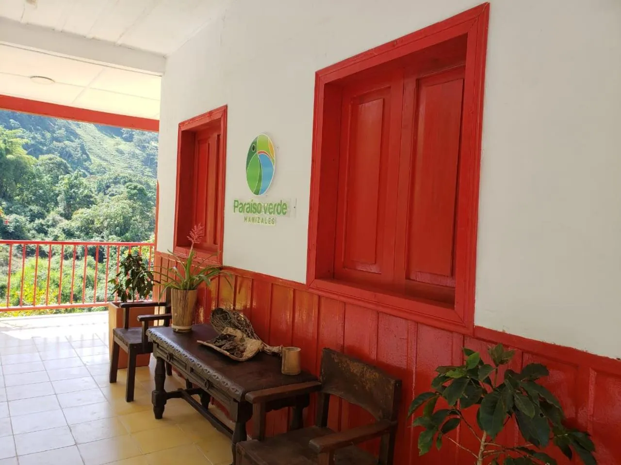 Lobby or reception in Lodge Paraíso Verde