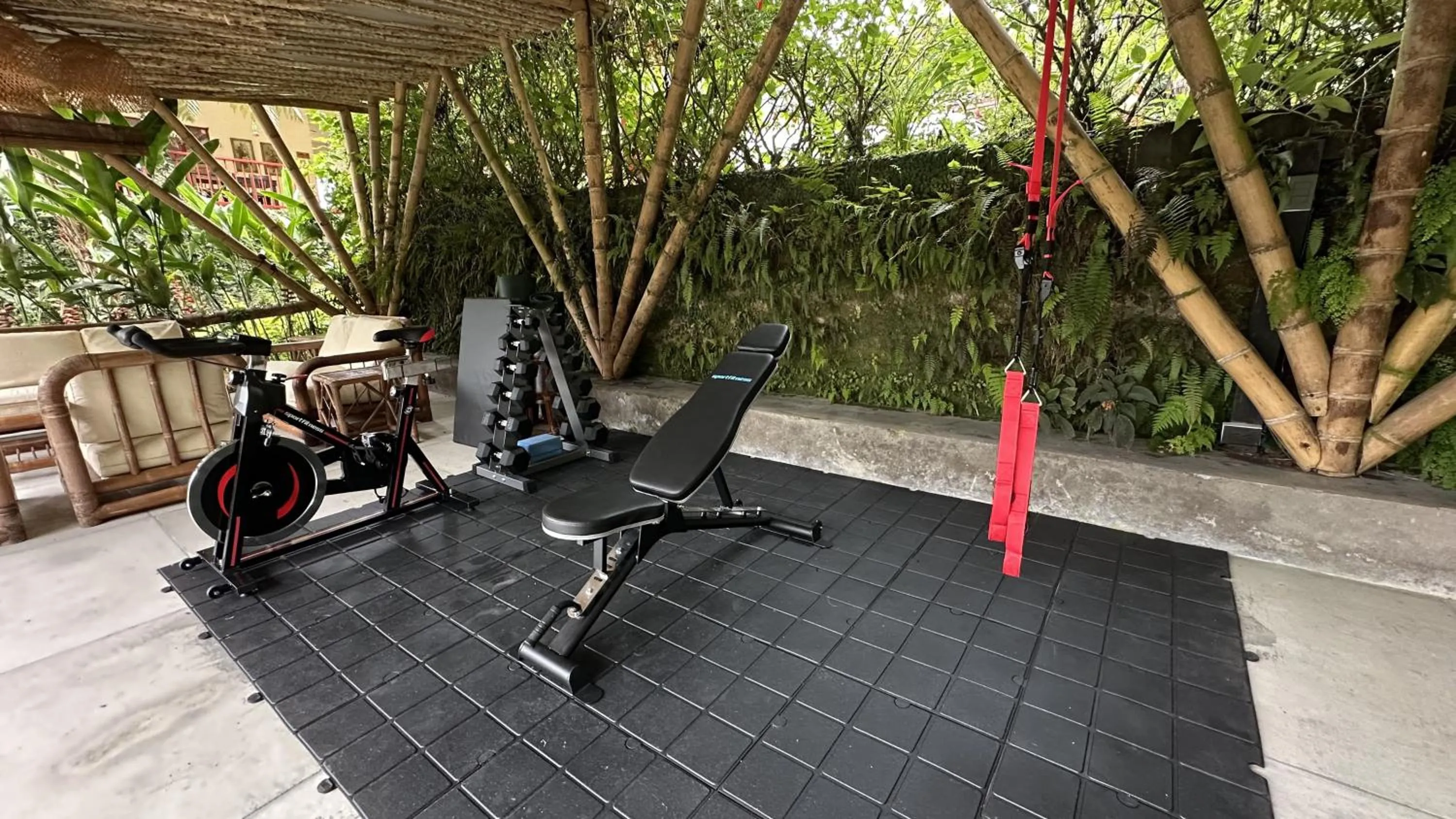 Fitness centre/facilities in Lodge Paraíso Verde