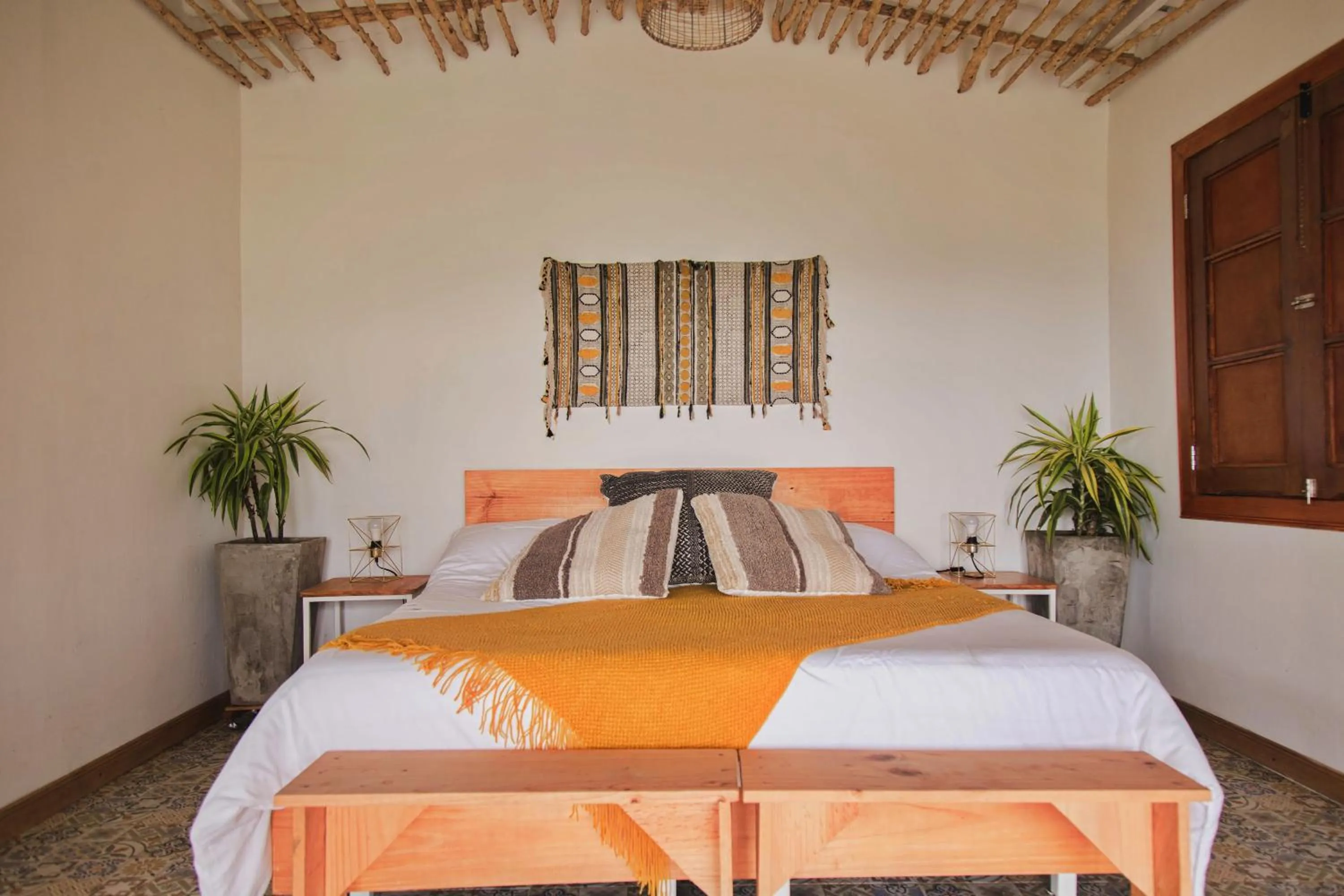 Bed in Lodge Paraíso Verde