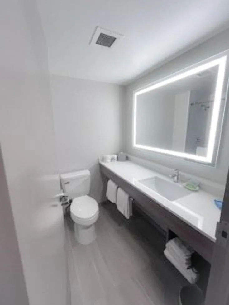 Bathroom in Holiday Inn Express Federal Way - Seattle South by IHG