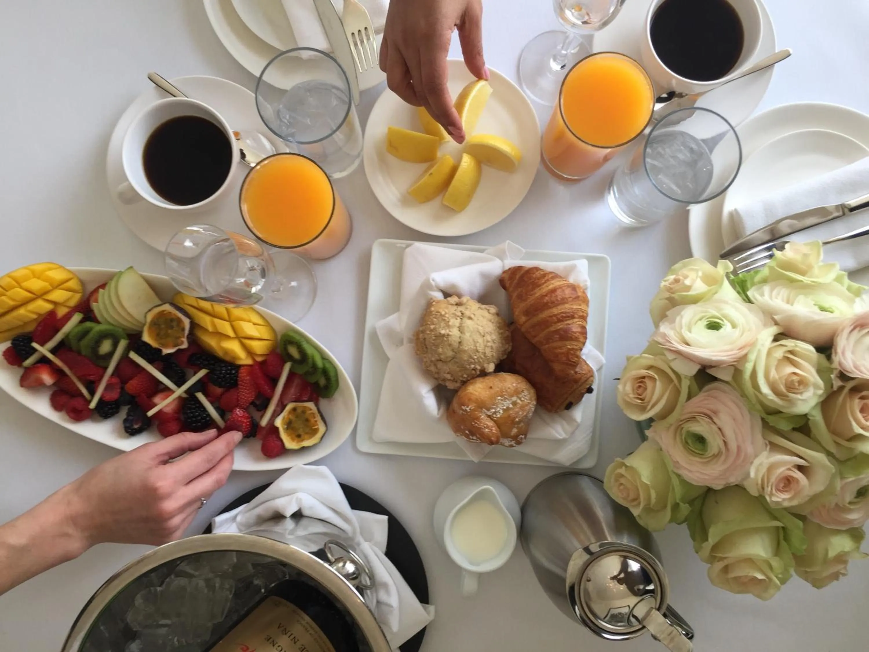 Breakfast in Trump International Hotel & Tower Chicago