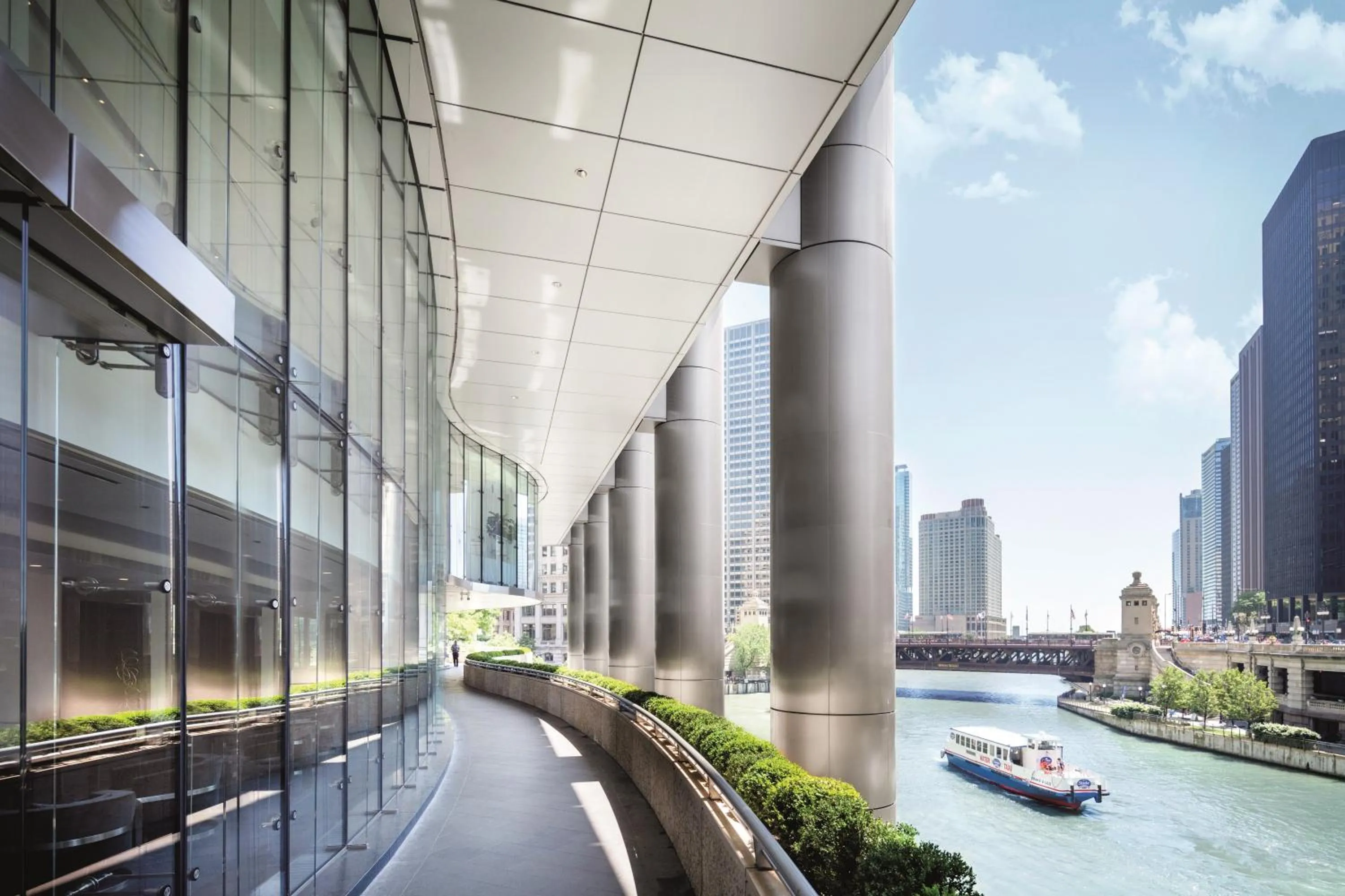 City view in Trump International Hotel & Tower Chicago