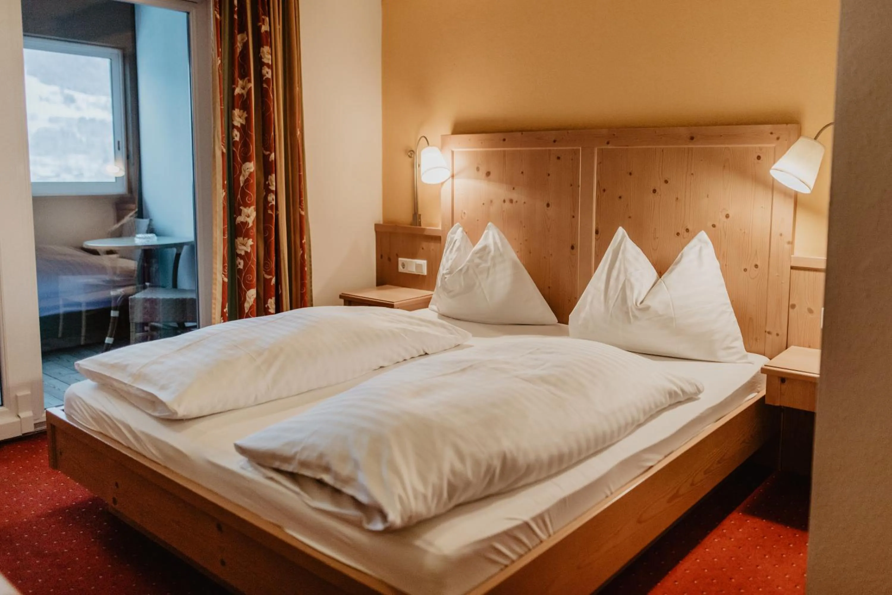 Photo of the whole room, Bed in Hotel Restaurant tauernhex