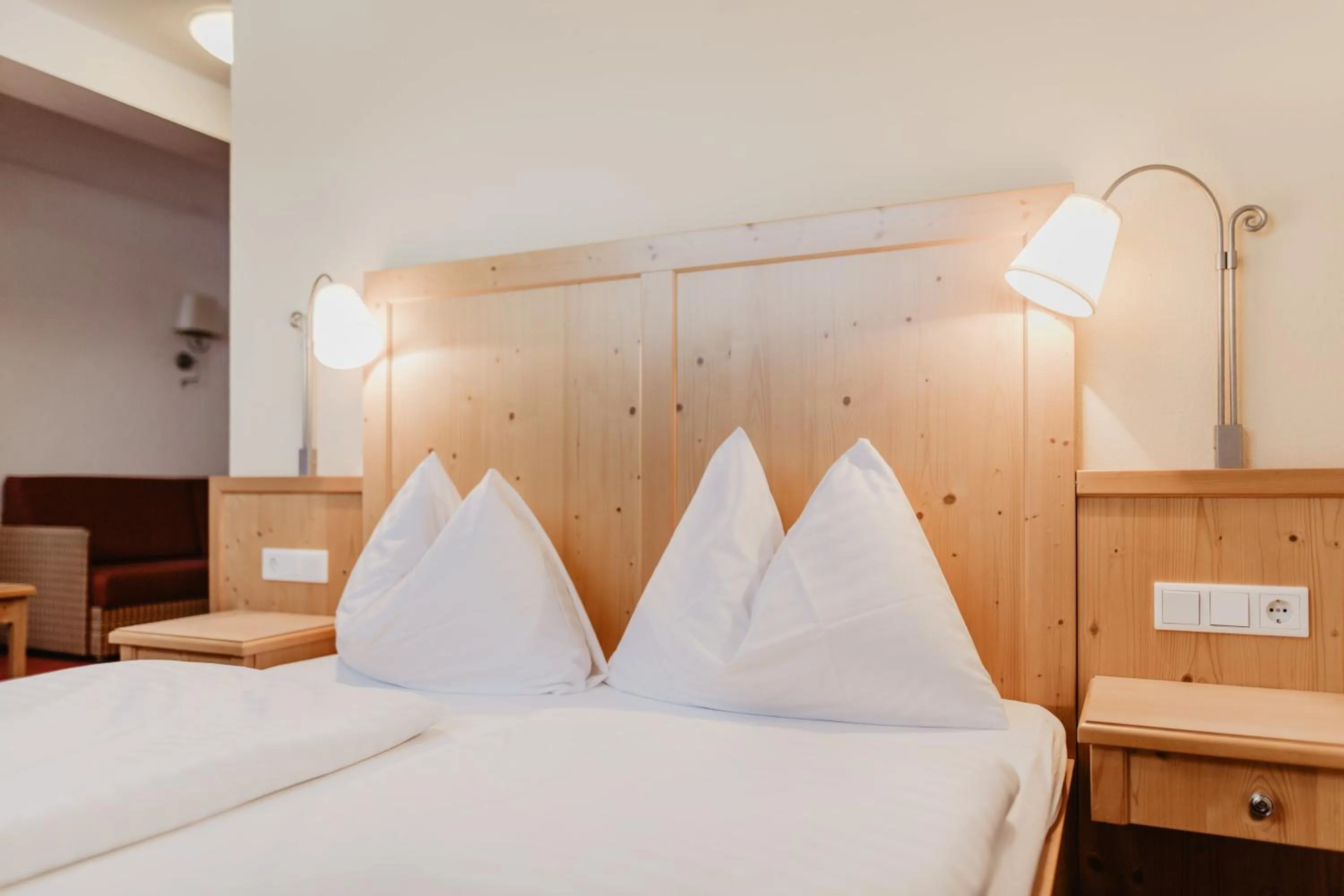 Photo of the whole room, Bed in Hotel Restaurant tauernhex