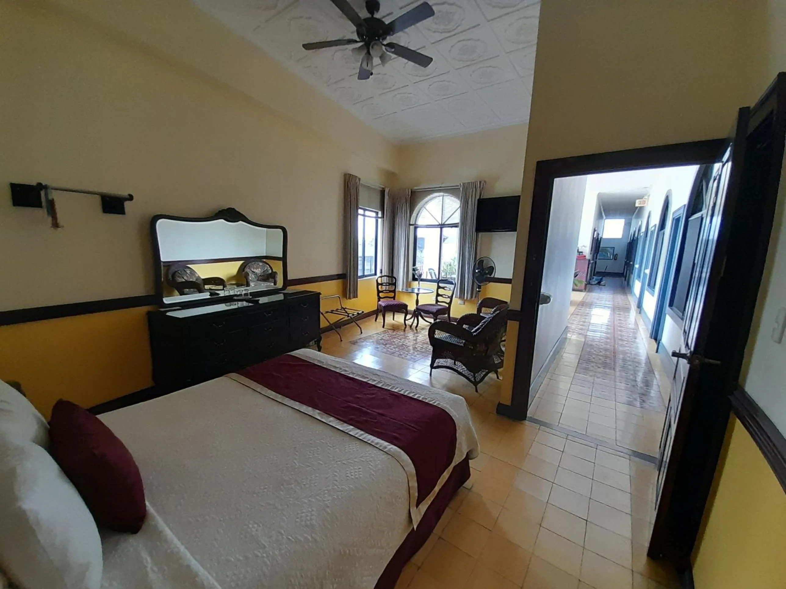 Photo of the whole room, Bed in Hotel Santo Tomas / Historical Property