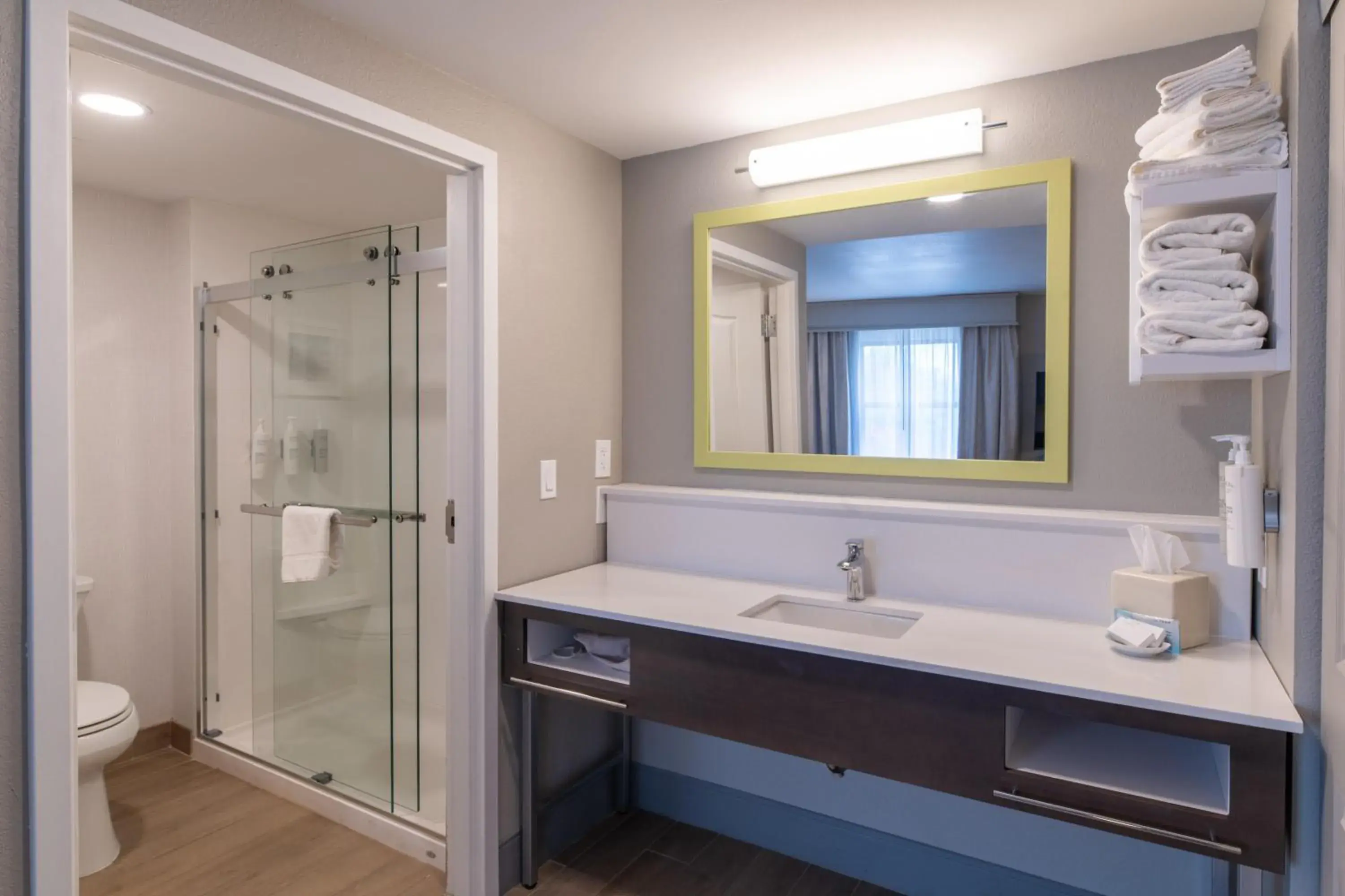 Bathroom in Hampton Inn & Suites-Florence Downtown Bathroom in Hampton Inn & Suites-Florence Downtown