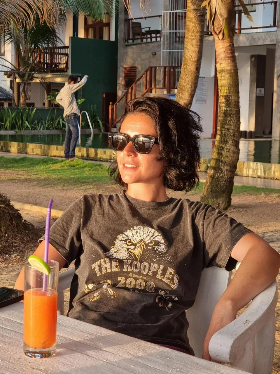 Pool view in Hikka Sands & SPA