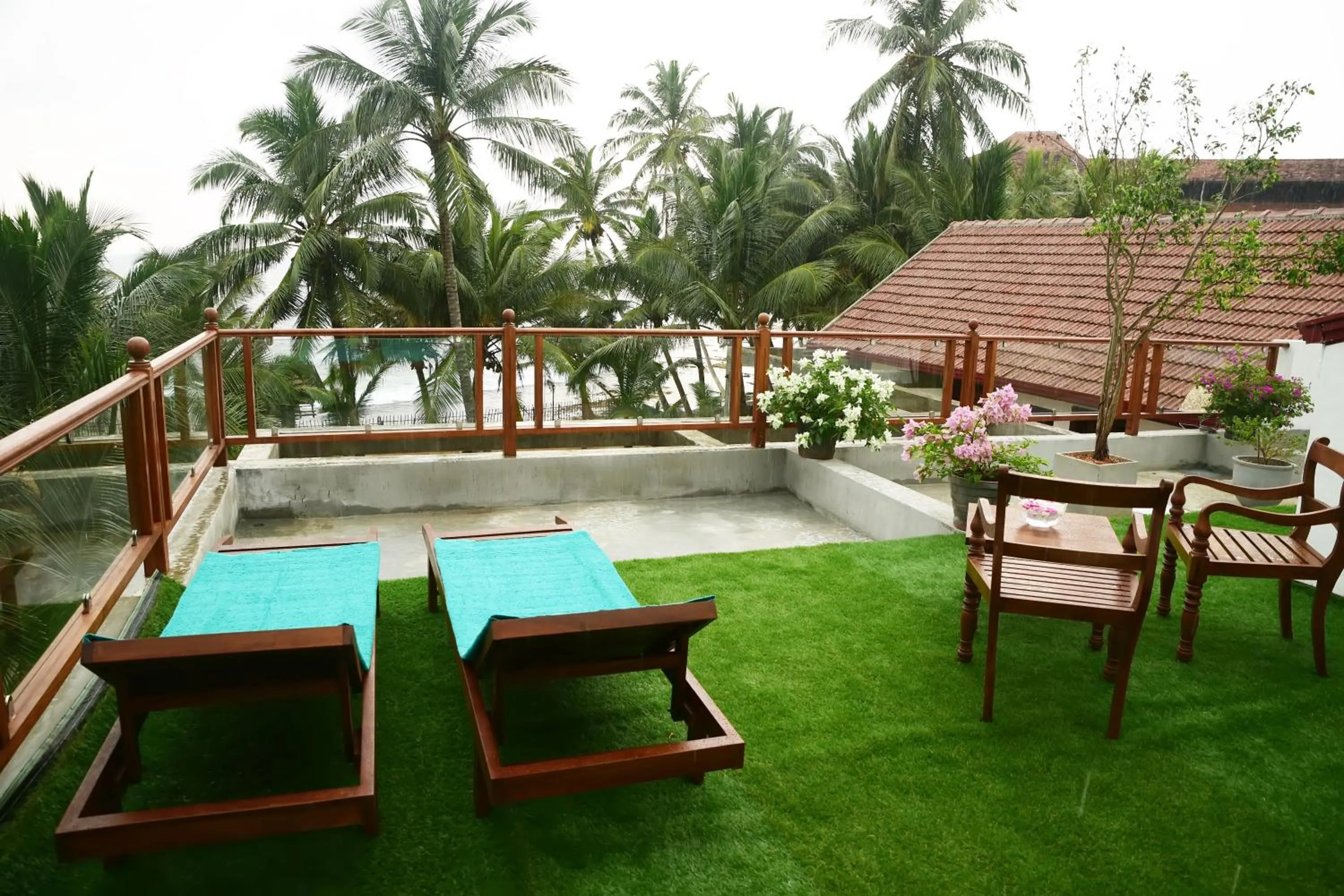 Balcony/Terrace in Hikka Sands & SPA