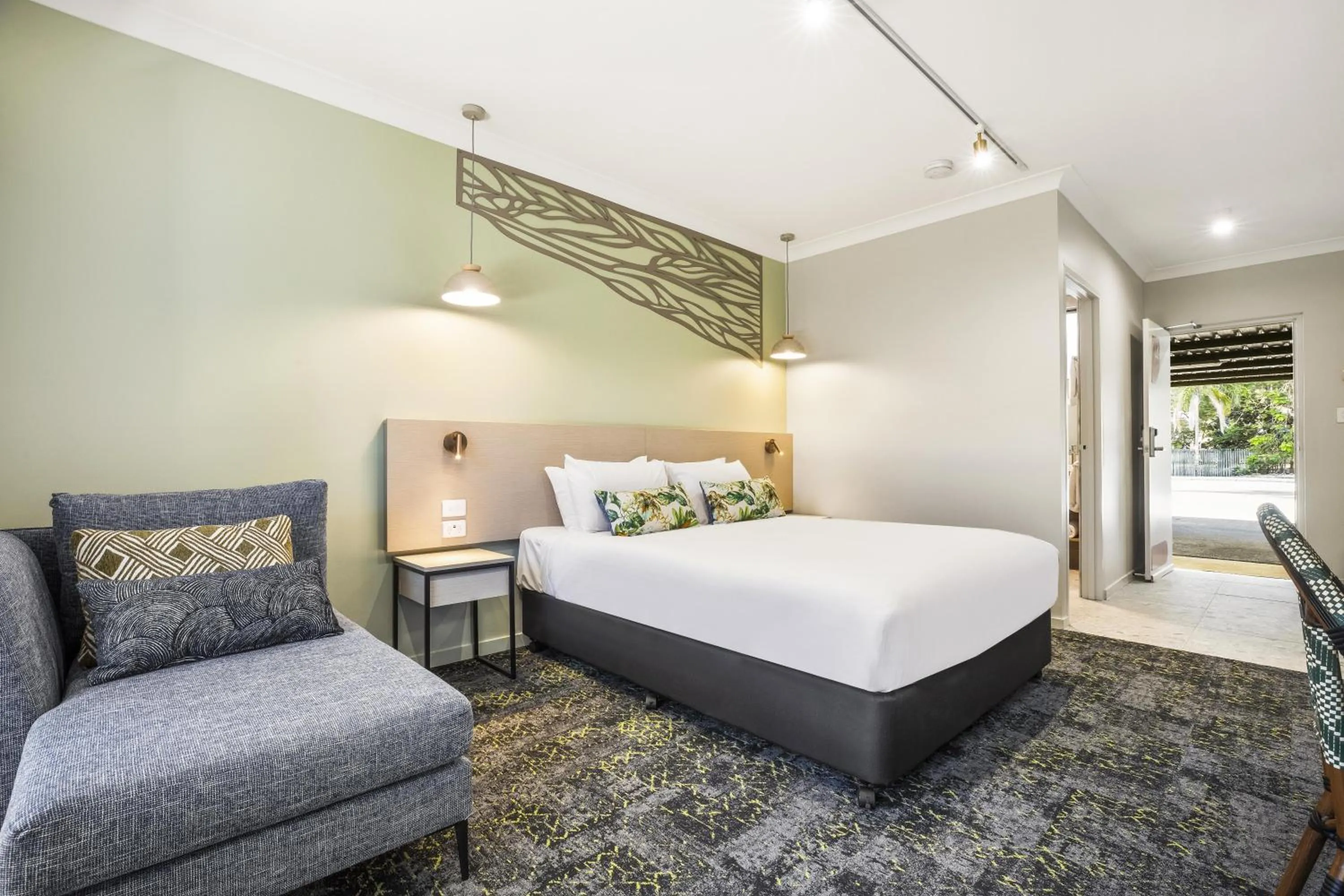 Bedroom, Bed in Nightcap at Kondari Resort