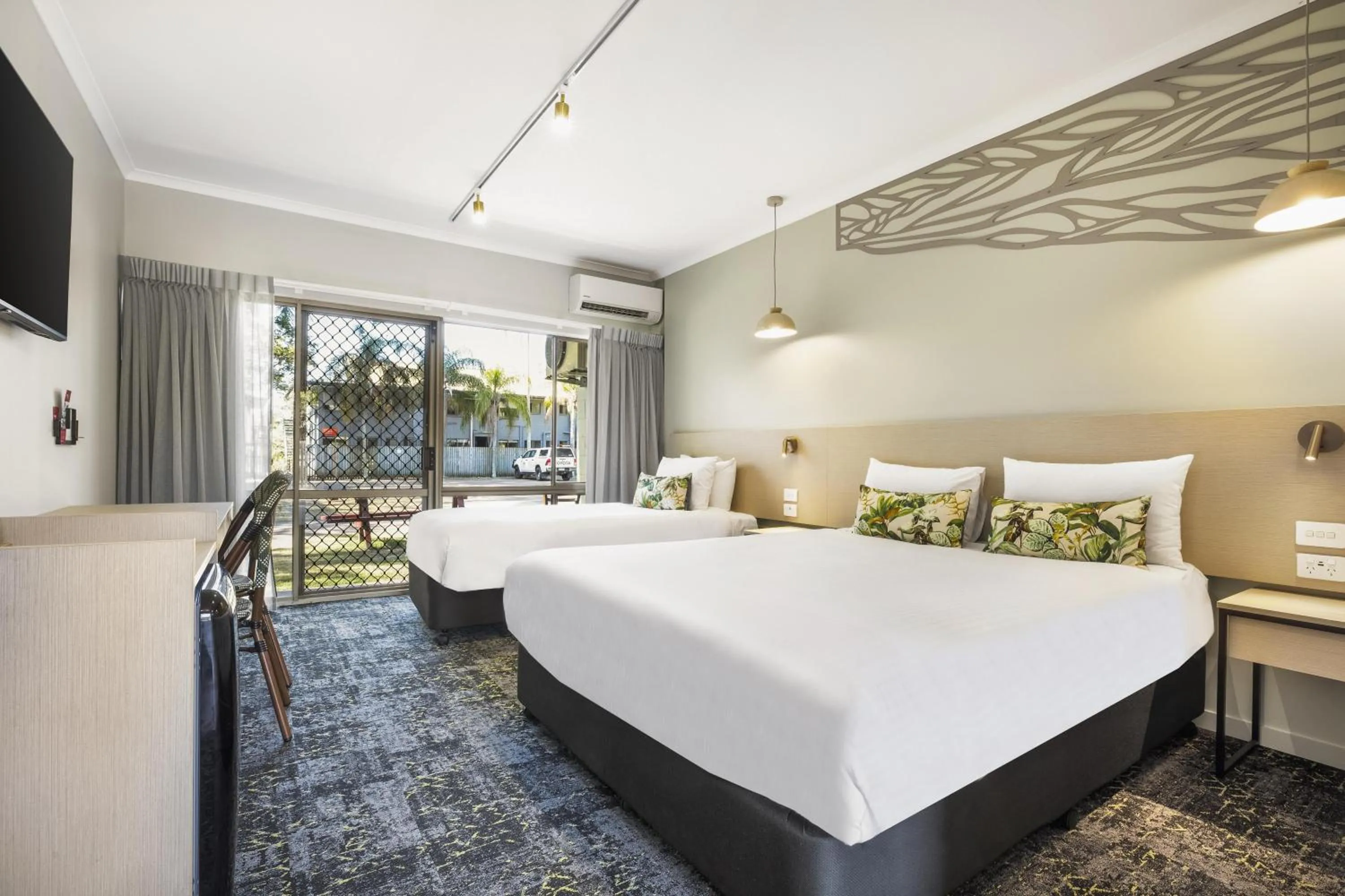 Bedroom, Bed in Nightcap at Kondari Resort