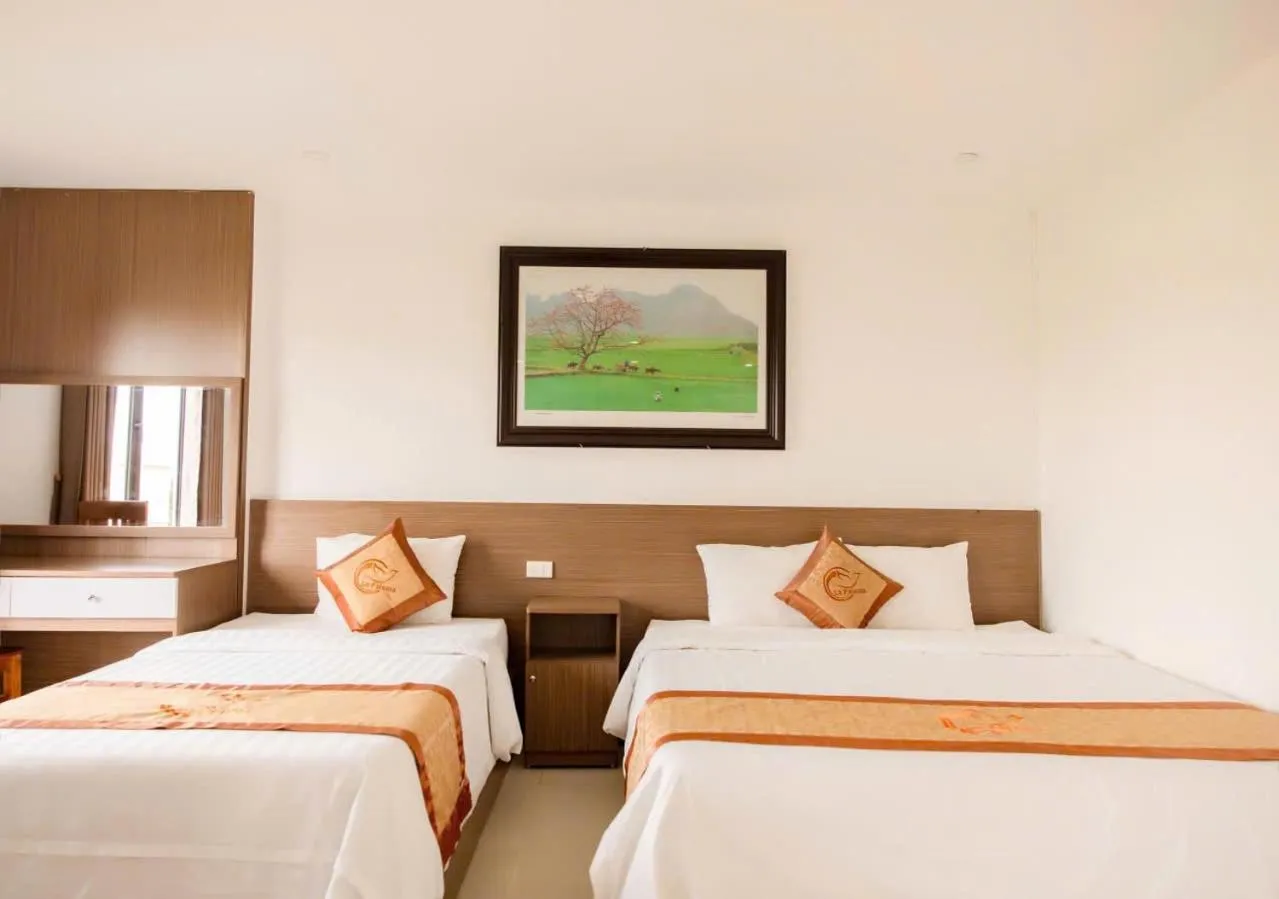 Bed in La Paloma Hotel Ninh Binh