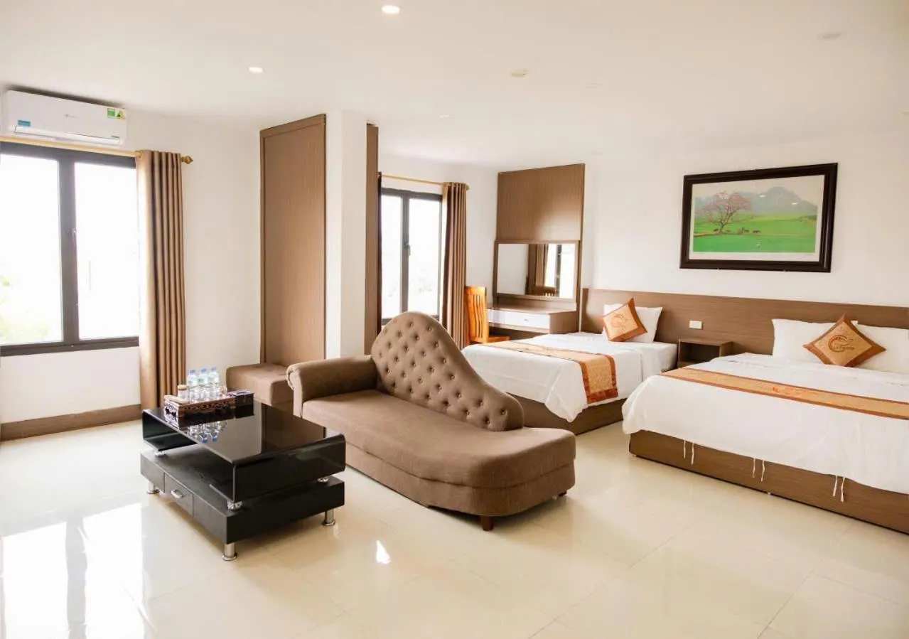 Bed in La Paloma Hotel Ninh Binh