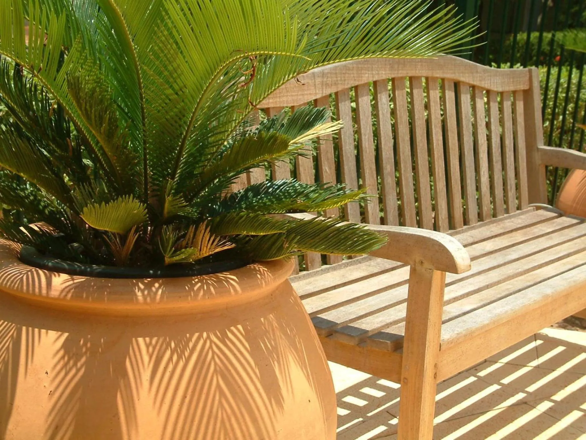 Patio in Cocos Beach Bungalows