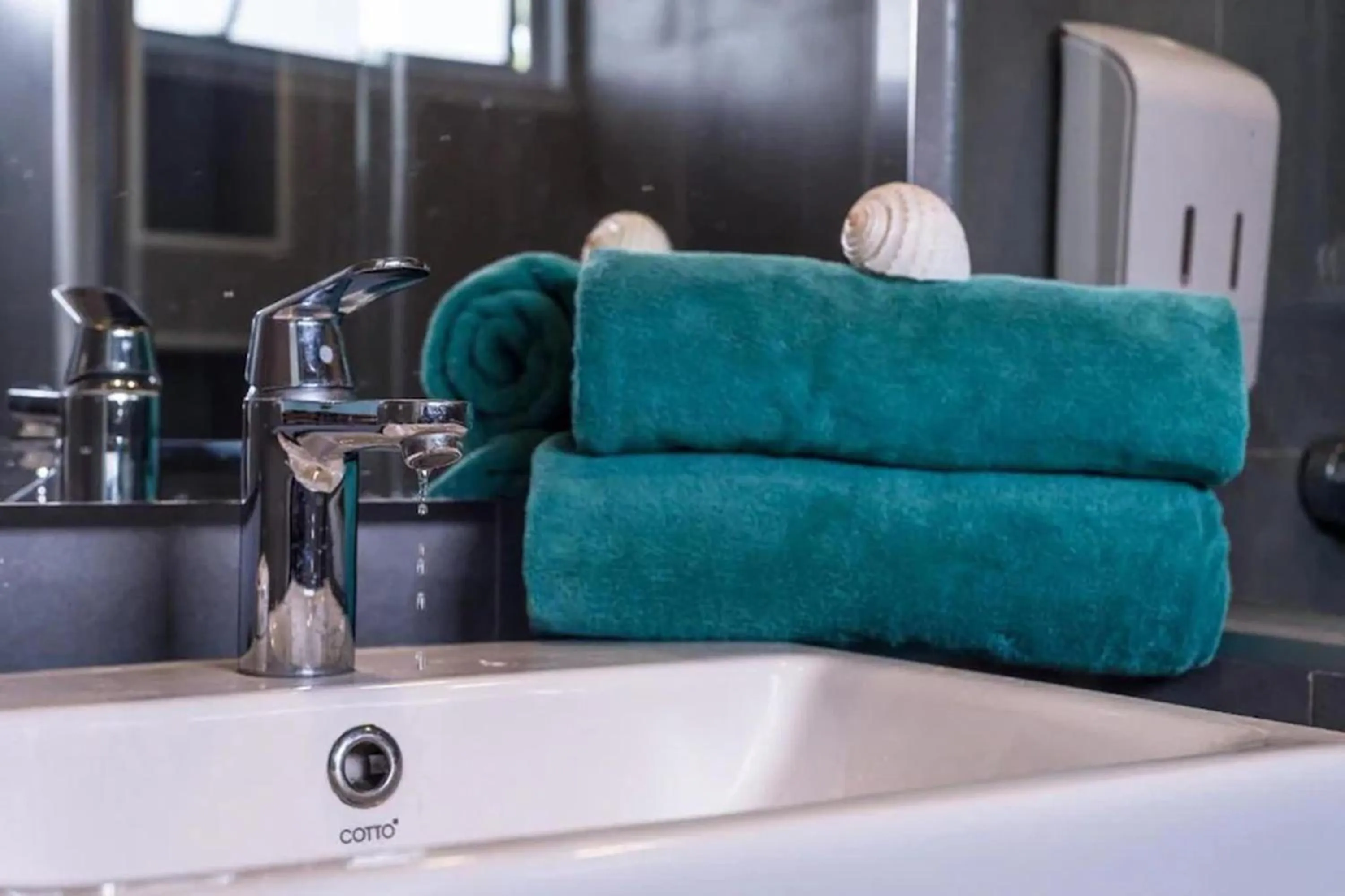 Bathroom in Surf & Sand Resort