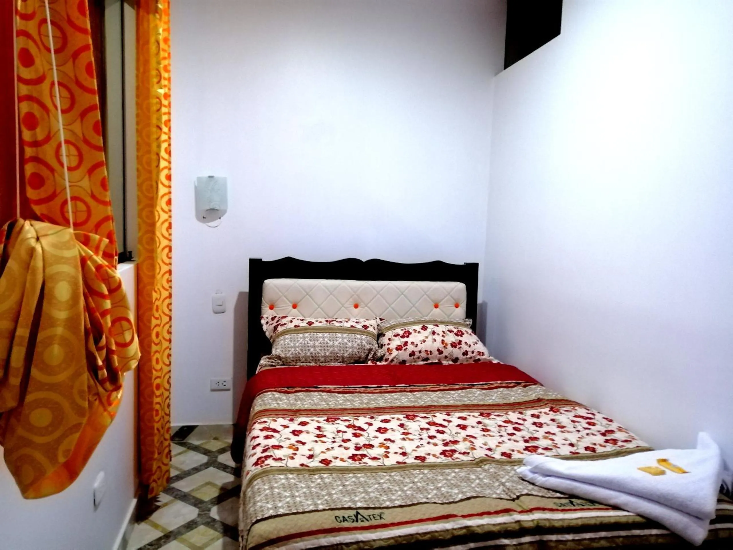 Bed in Hospedaje Central Piura