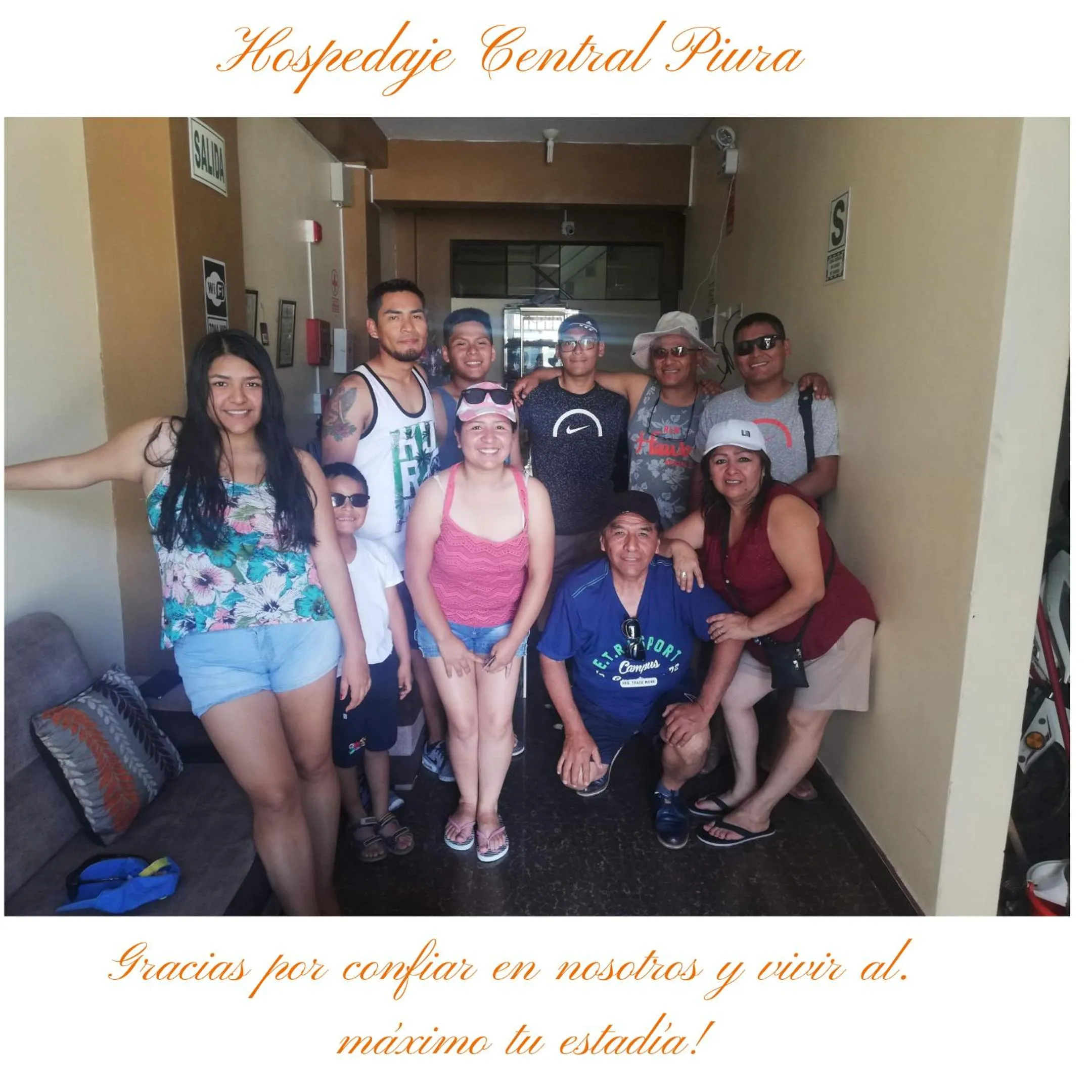 People in Hospedaje Central Piura