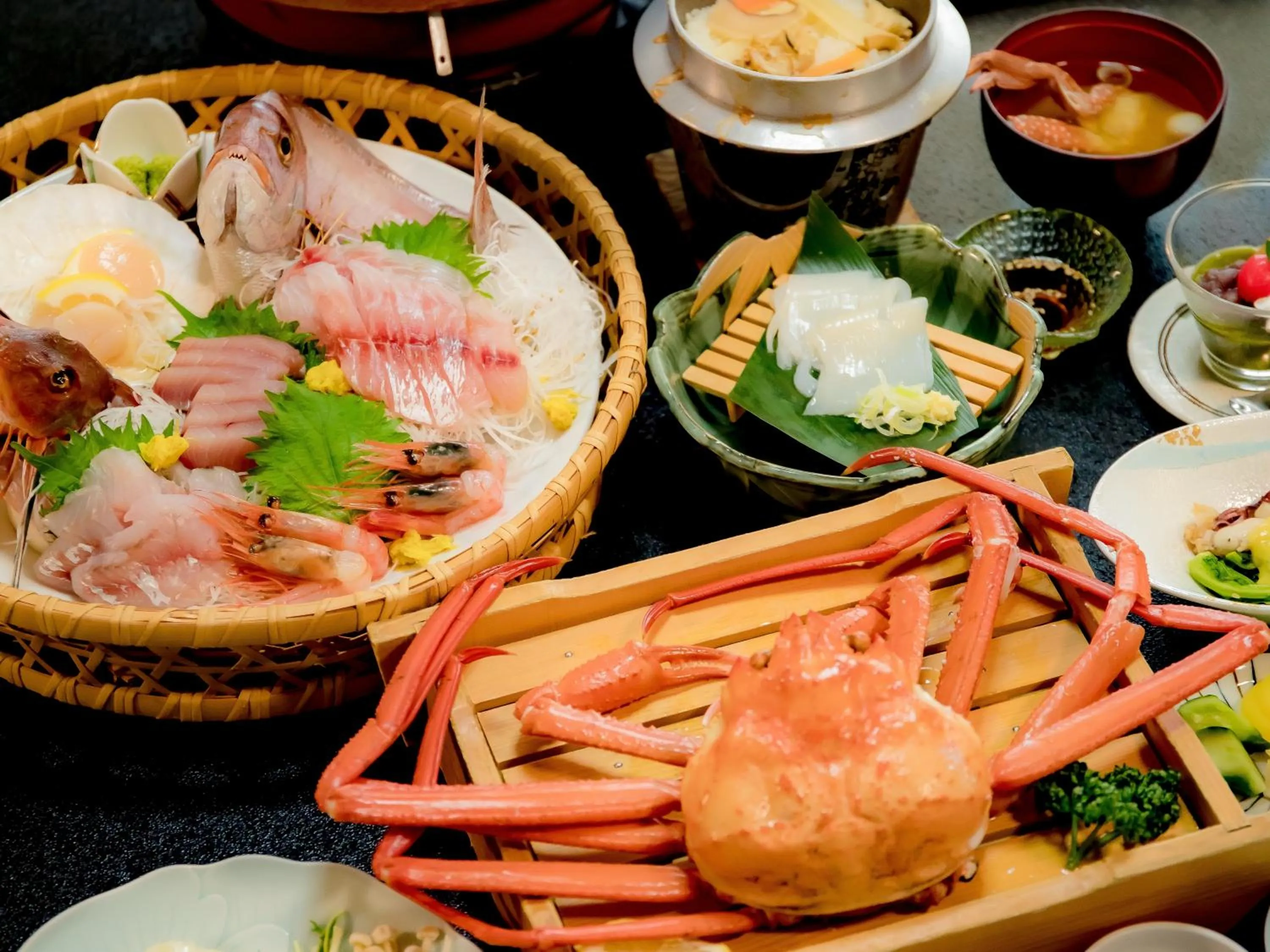 Dinner in Sumiyoshiya