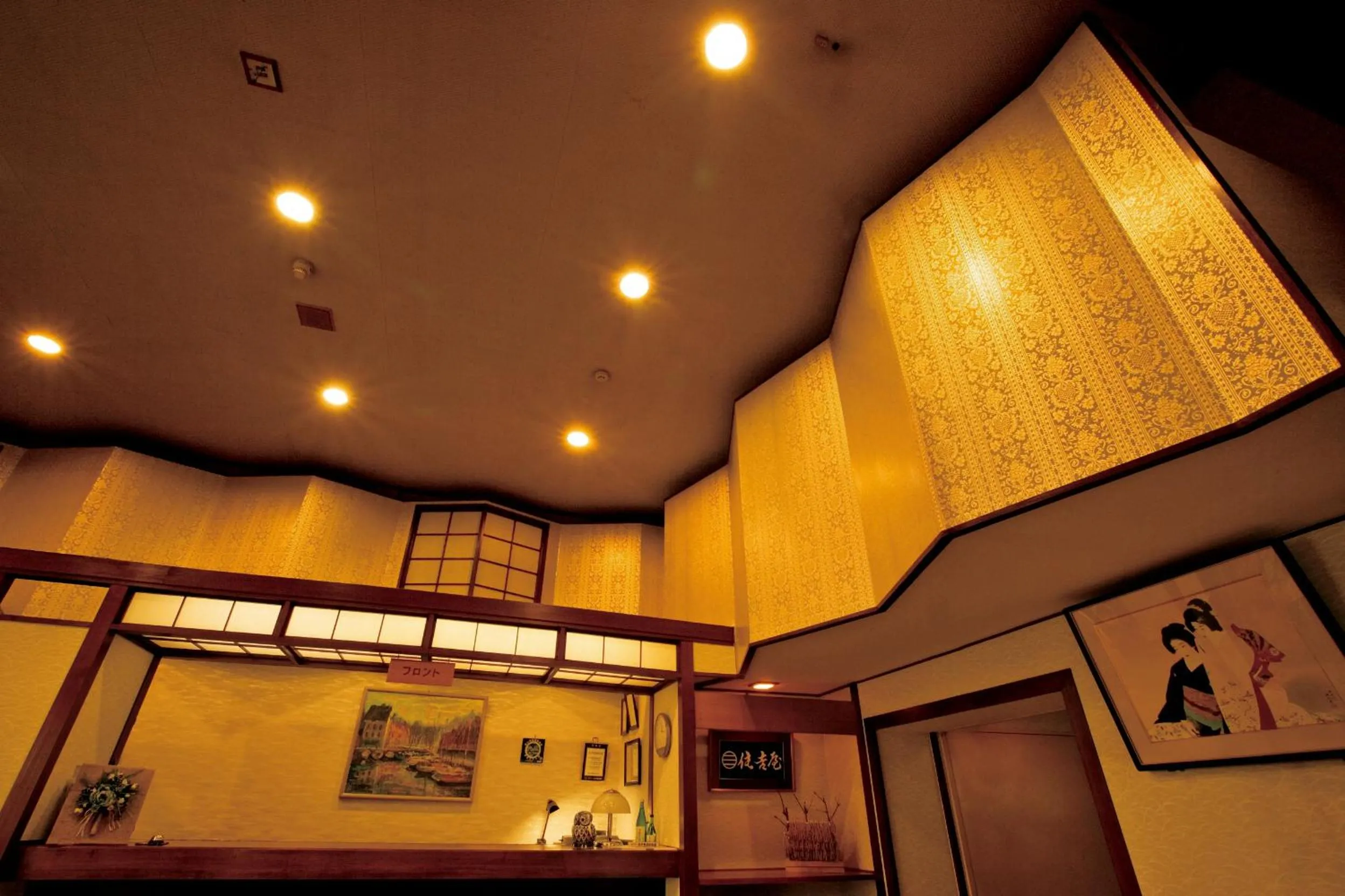 Lobby or reception in Sumiyoshiya