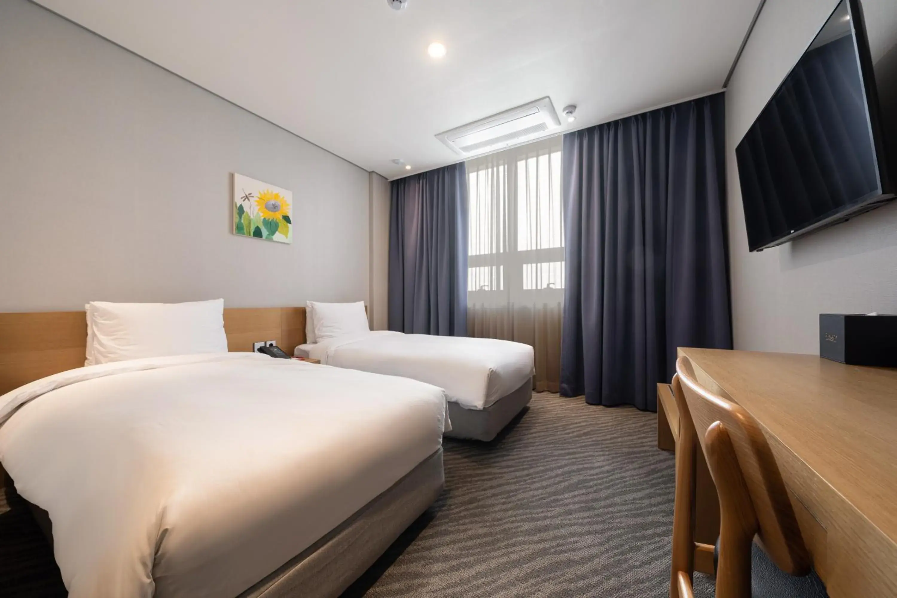 Bed in Ramada by Wyndham Seoul Dongdaemun Bed in Ramada by Wyndham Seoul Dongdaemun