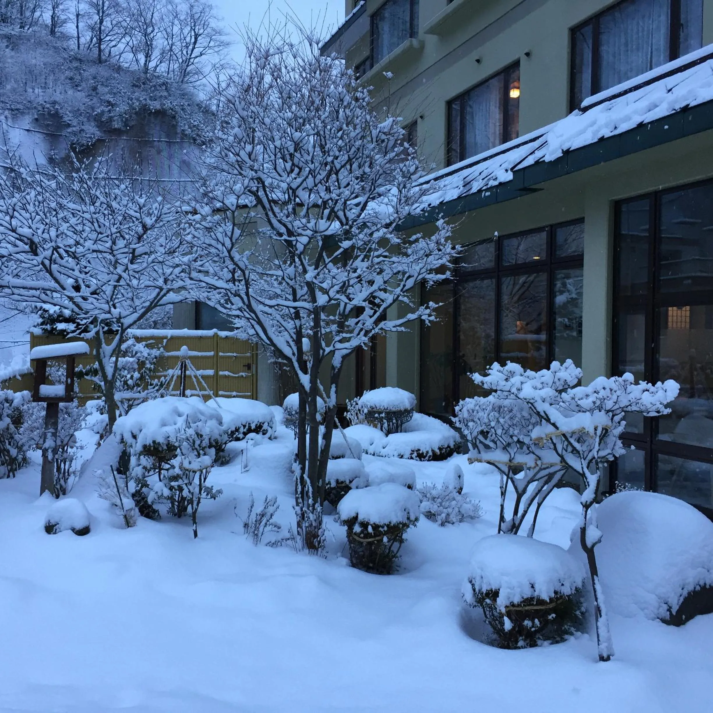 Winter in Kashoutei Hanaya
