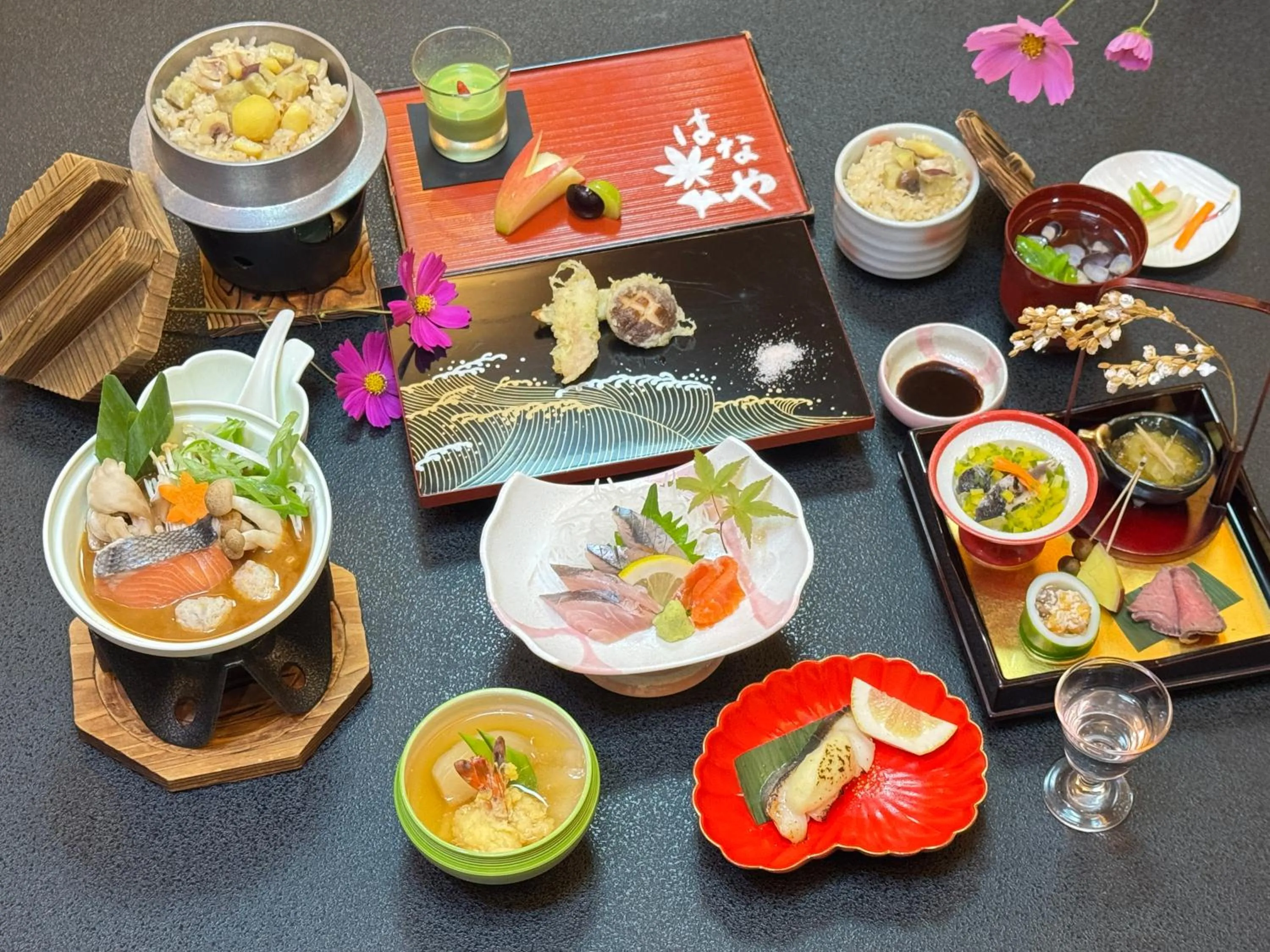 Food in Kashoutei Hanaya