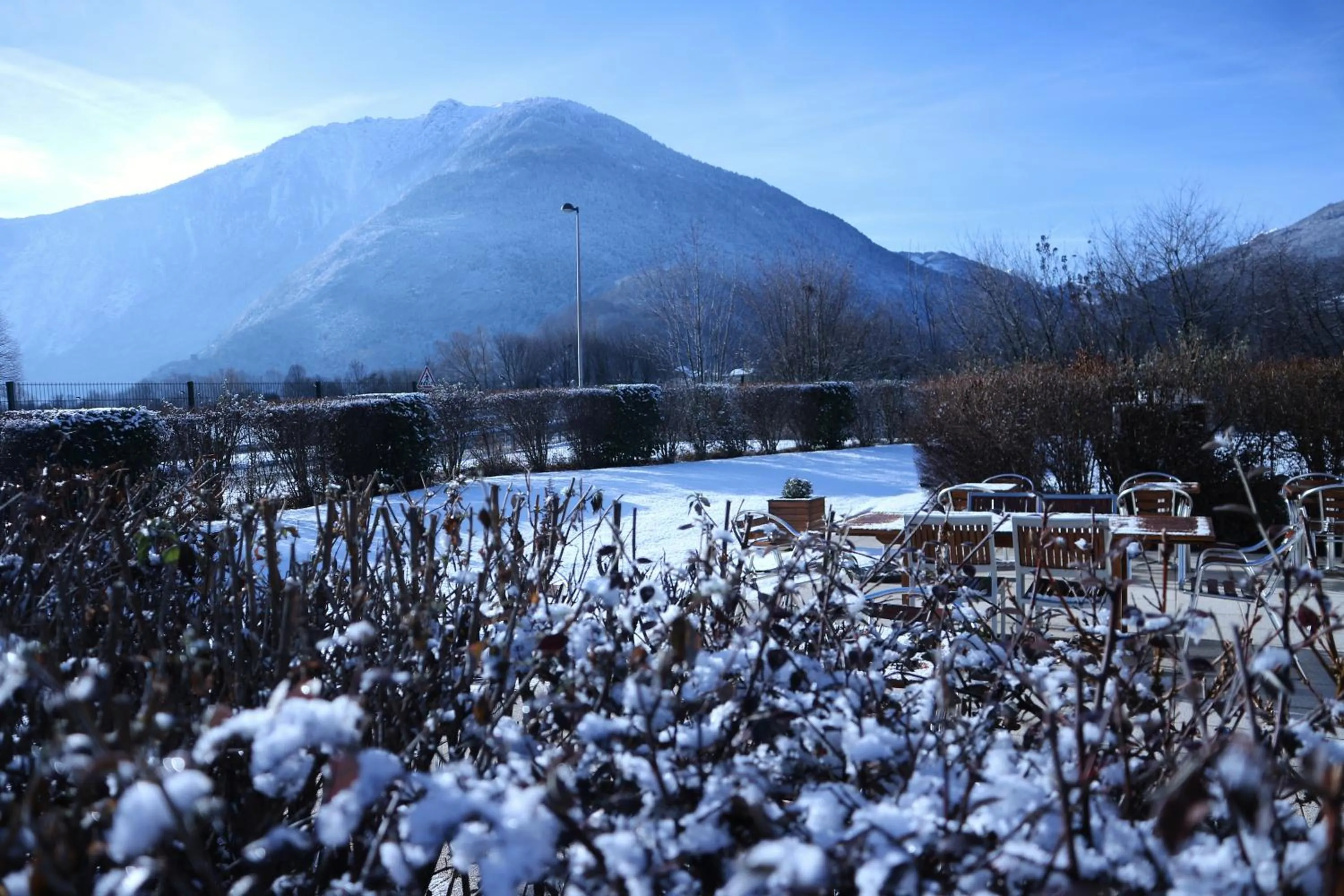Balcony/Terrace in B&B HOTEL Saint Jean De Maurienne