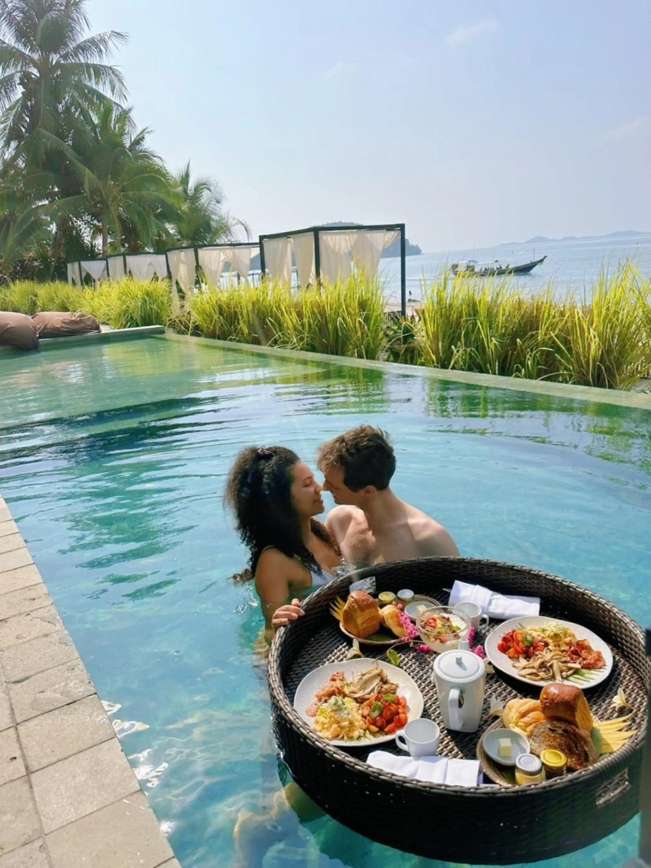 Sea view in The Beach Samui