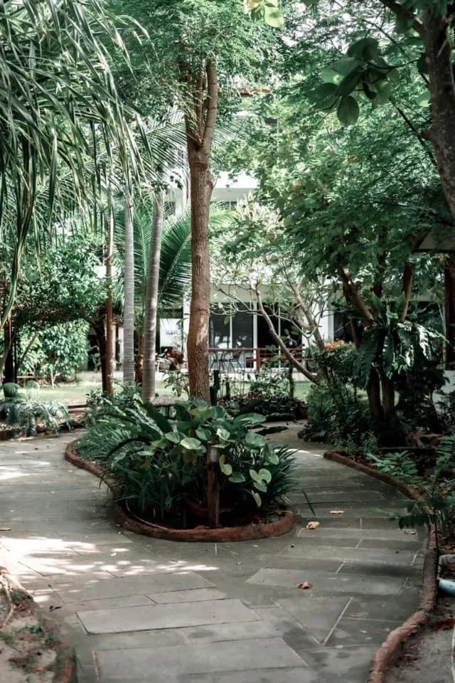 Garden view in Kirati Beach Resort