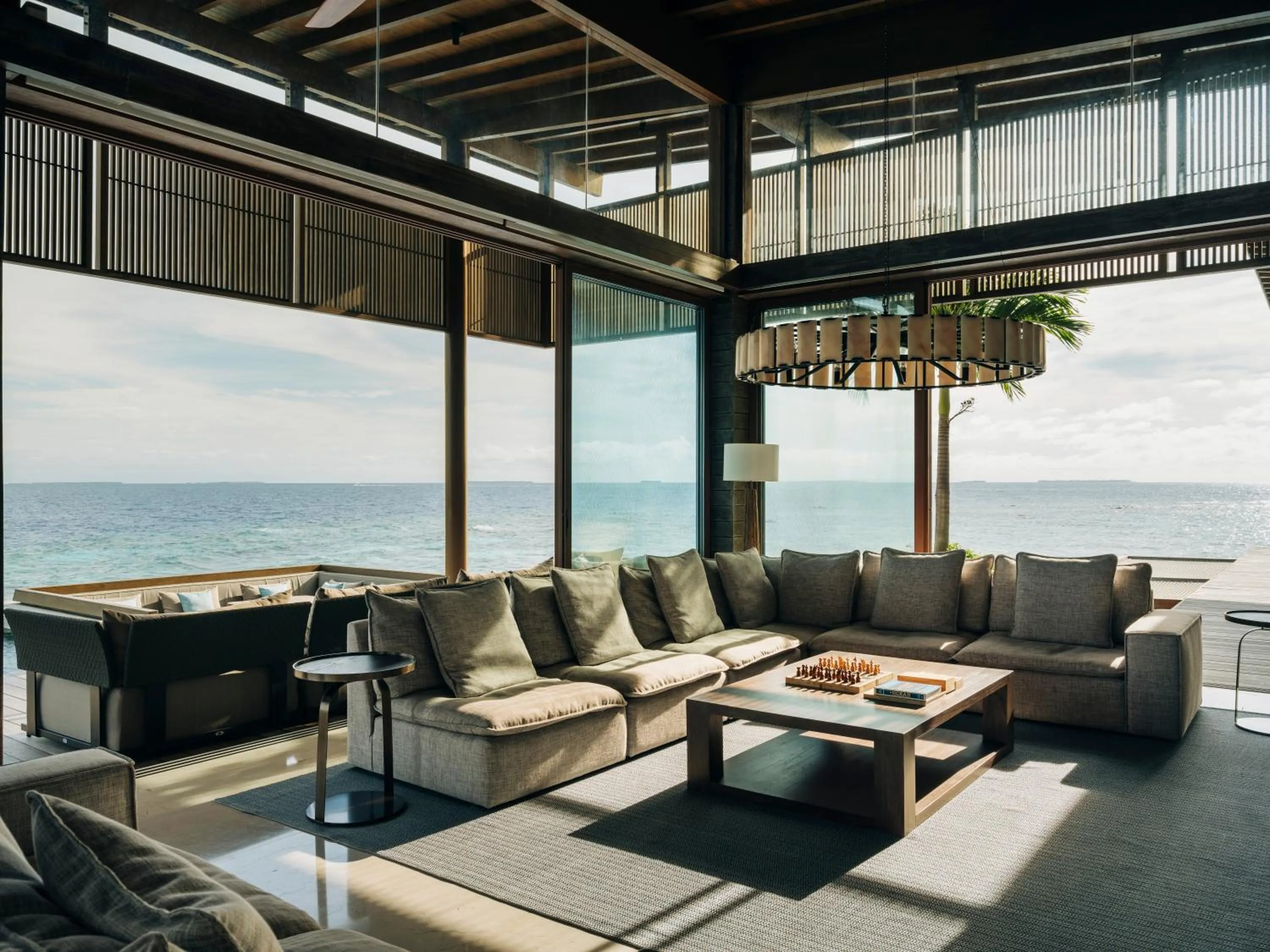 Living room in Park Hyatt Maldives Hadahaa