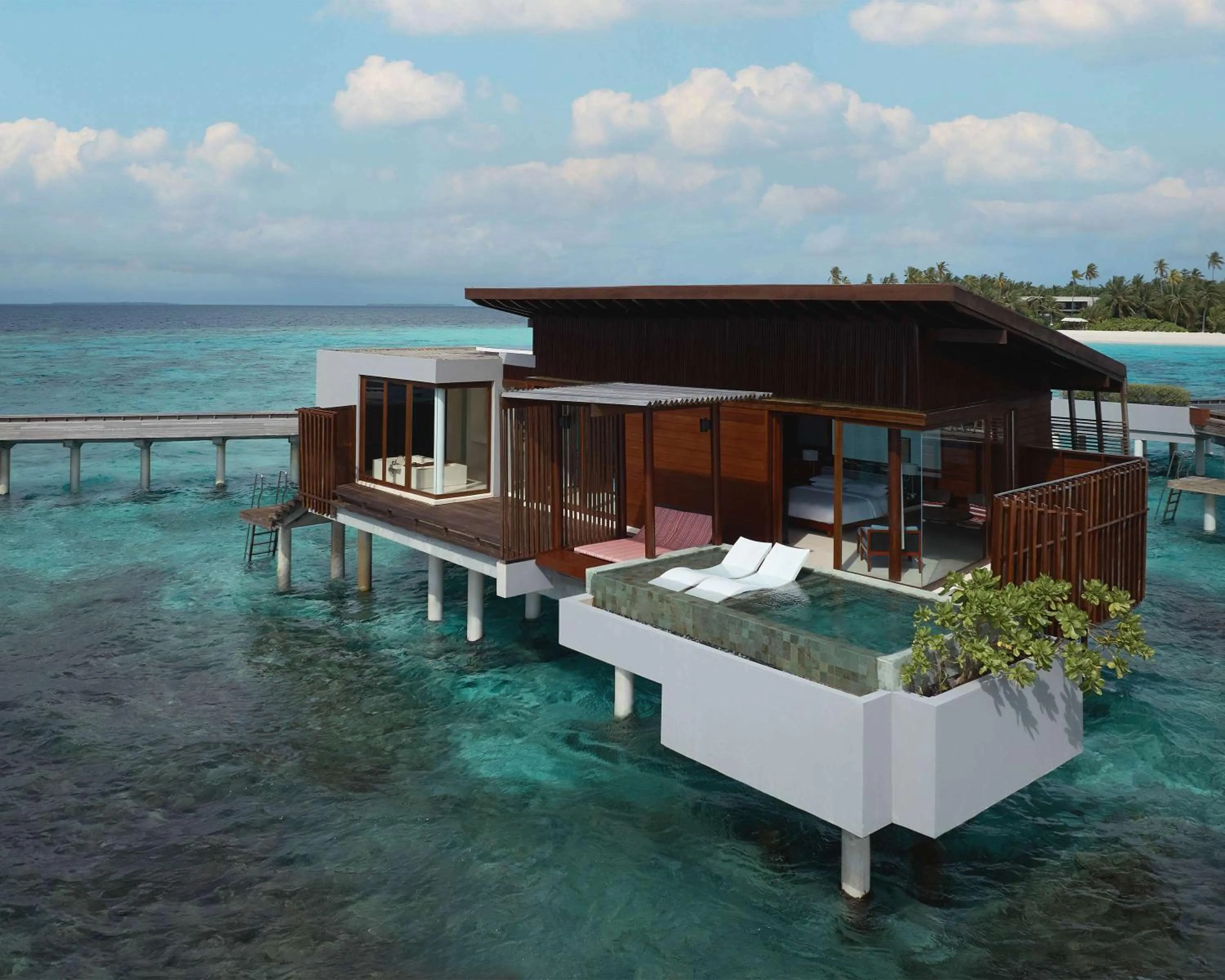 Property building in Park Hyatt Maldives Hadahaa