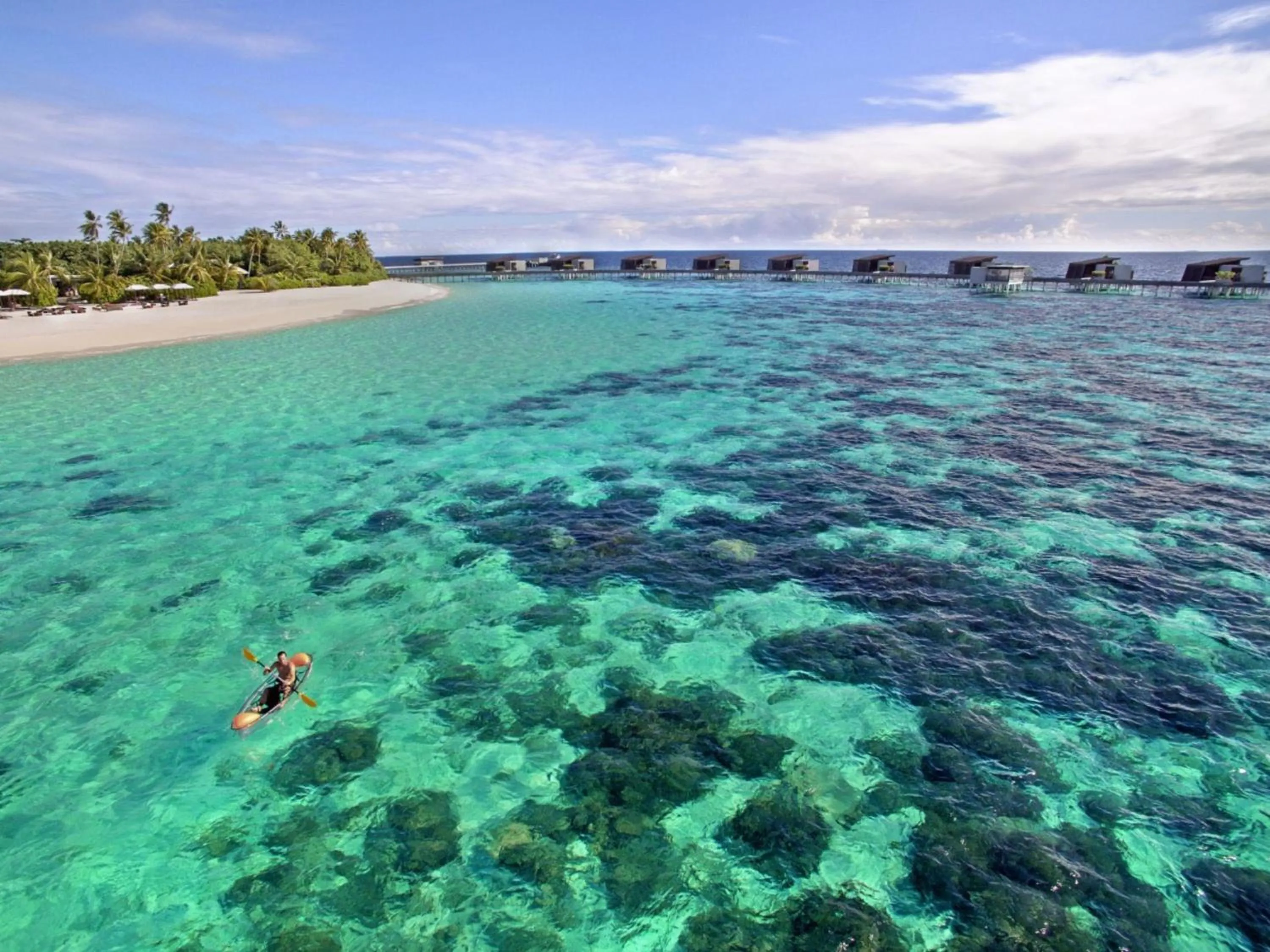 Beach in Park Hyatt Maldives Hadahaa