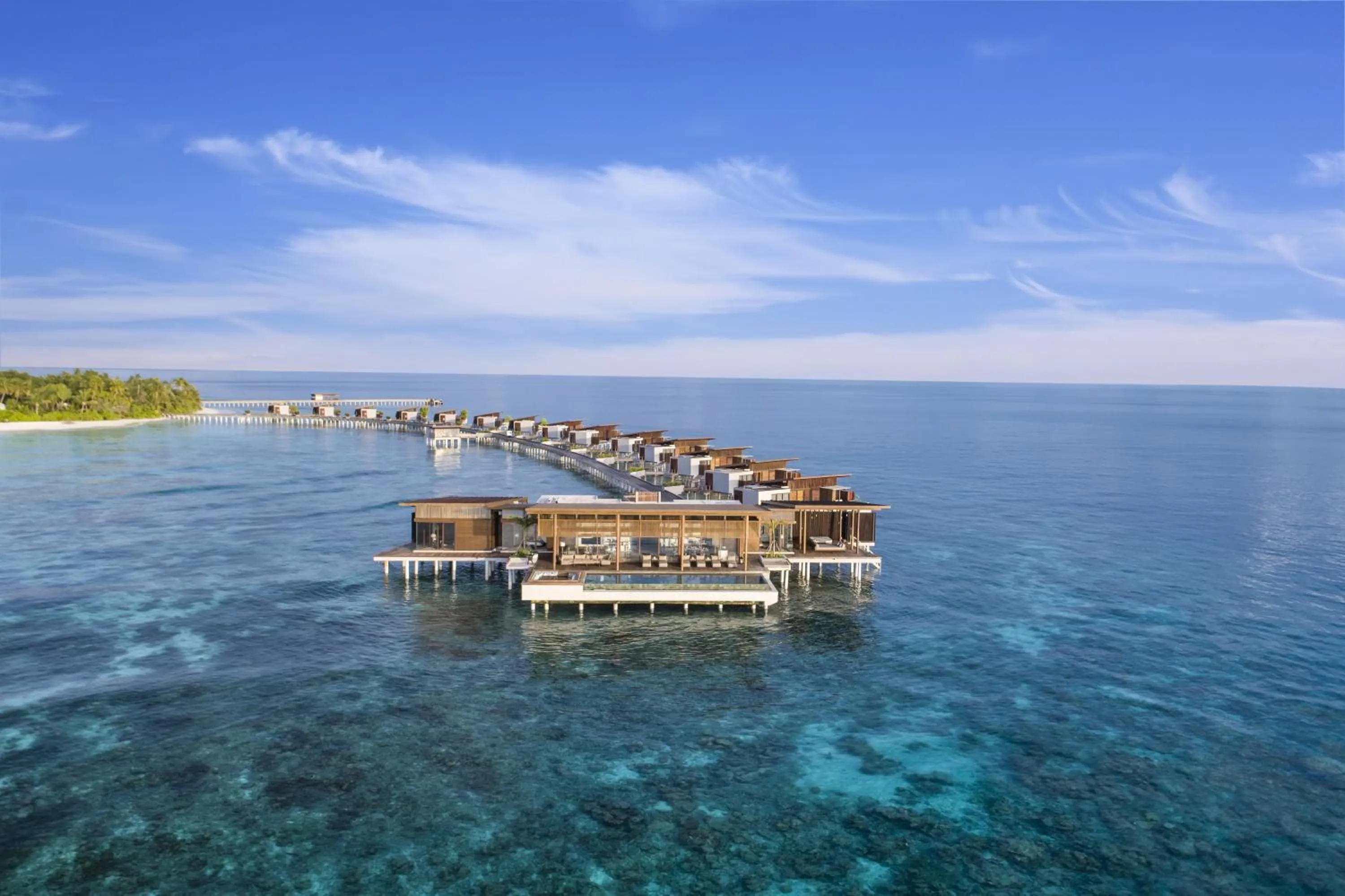 Property building in Park Hyatt Maldives Hadahaa