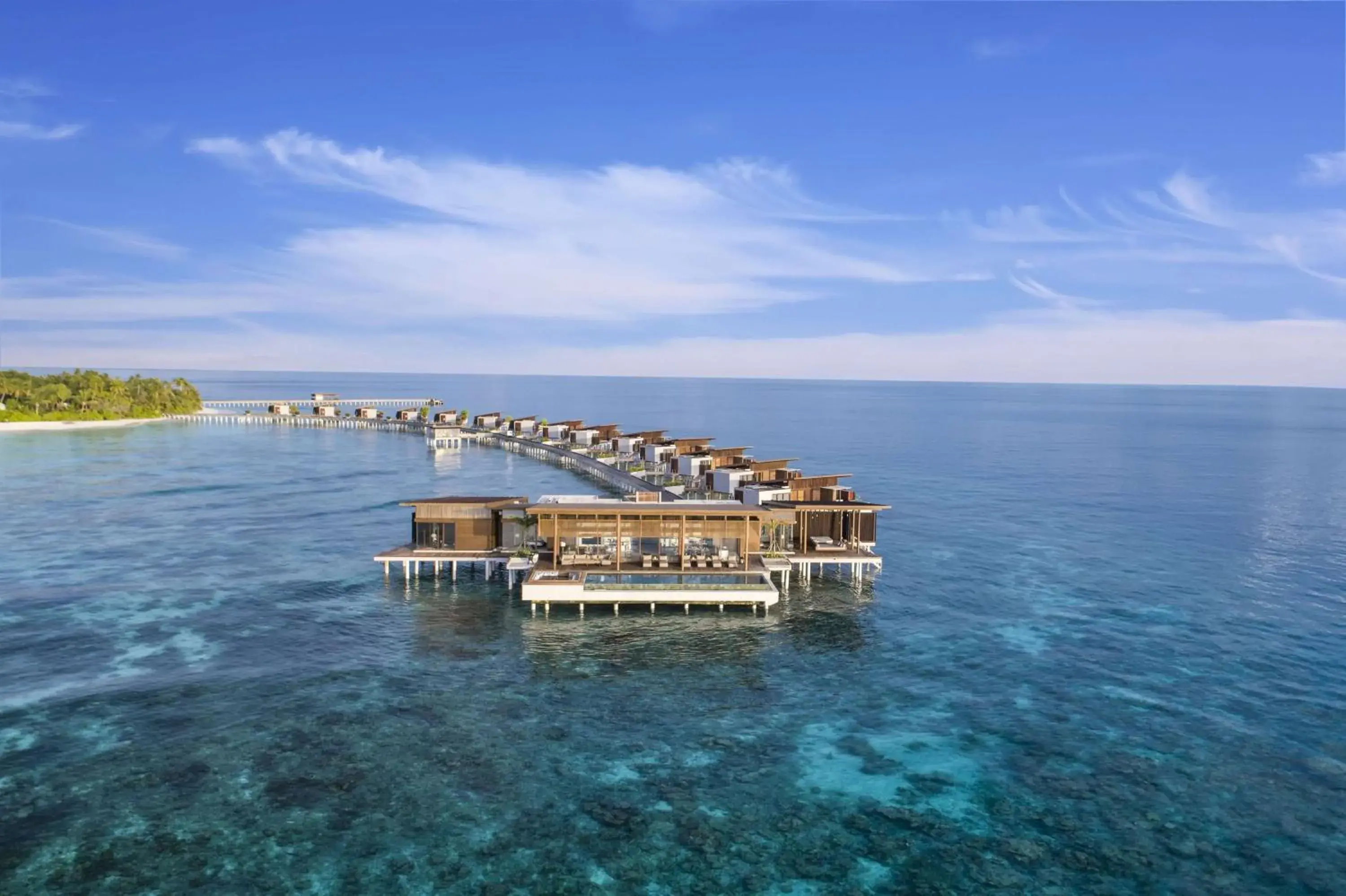 Property building in Park Hyatt Maldives Hadahaa Property building in Park Hyatt Maldives Hadahaa