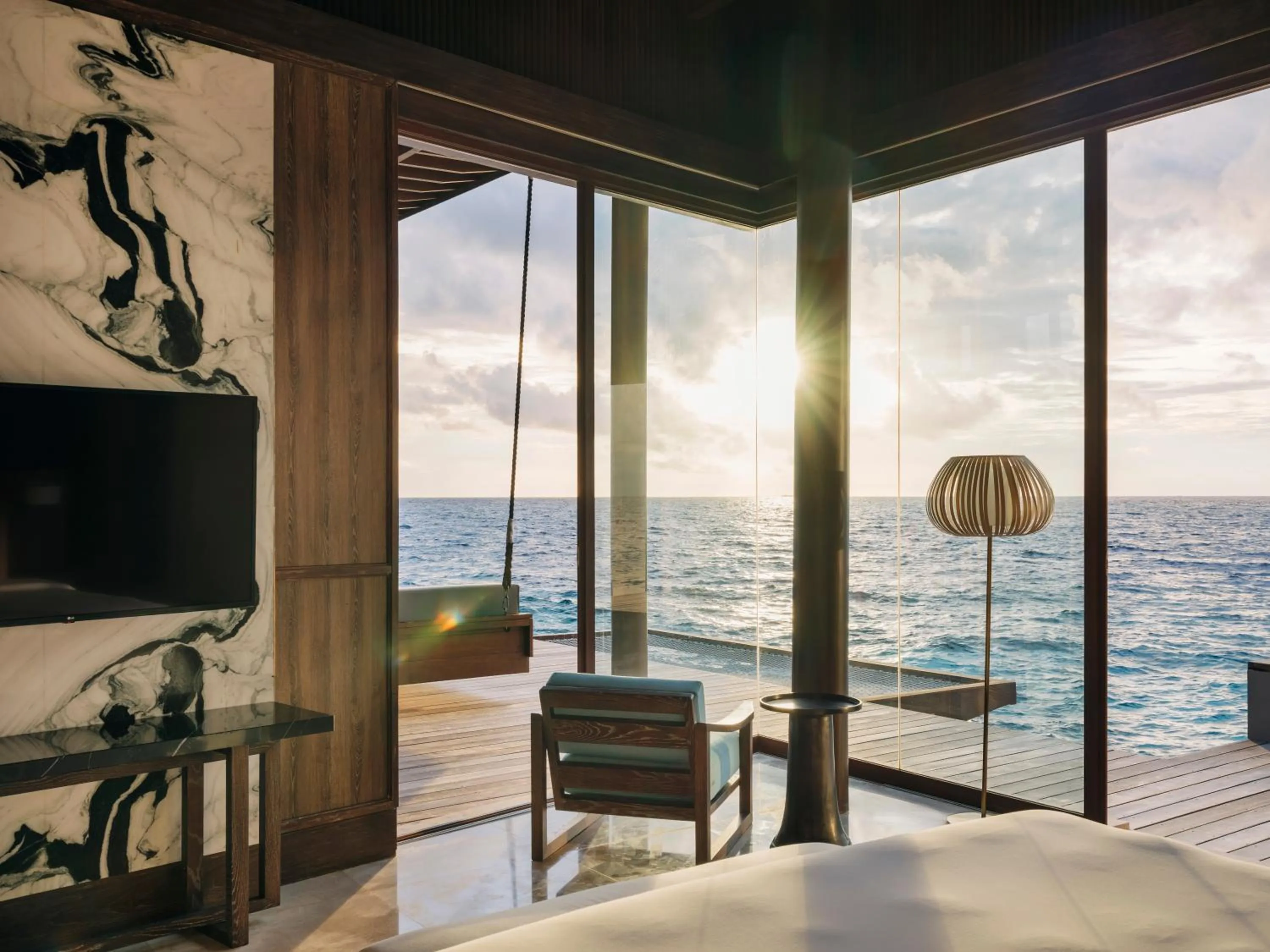 Bedroom in Park Hyatt Maldives Hadahaa