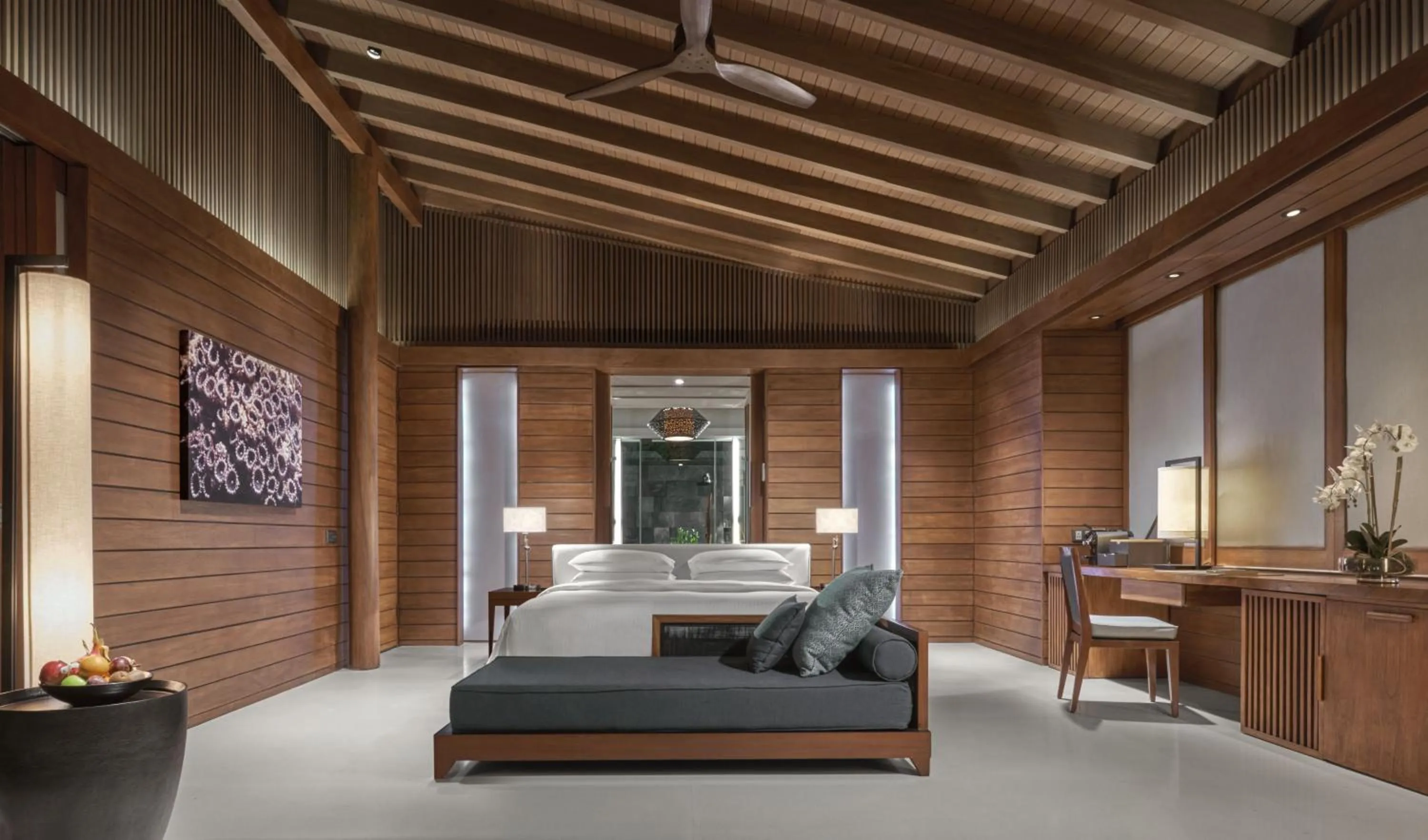 Bedroom in Park Hyatt Maldives Hadahaa