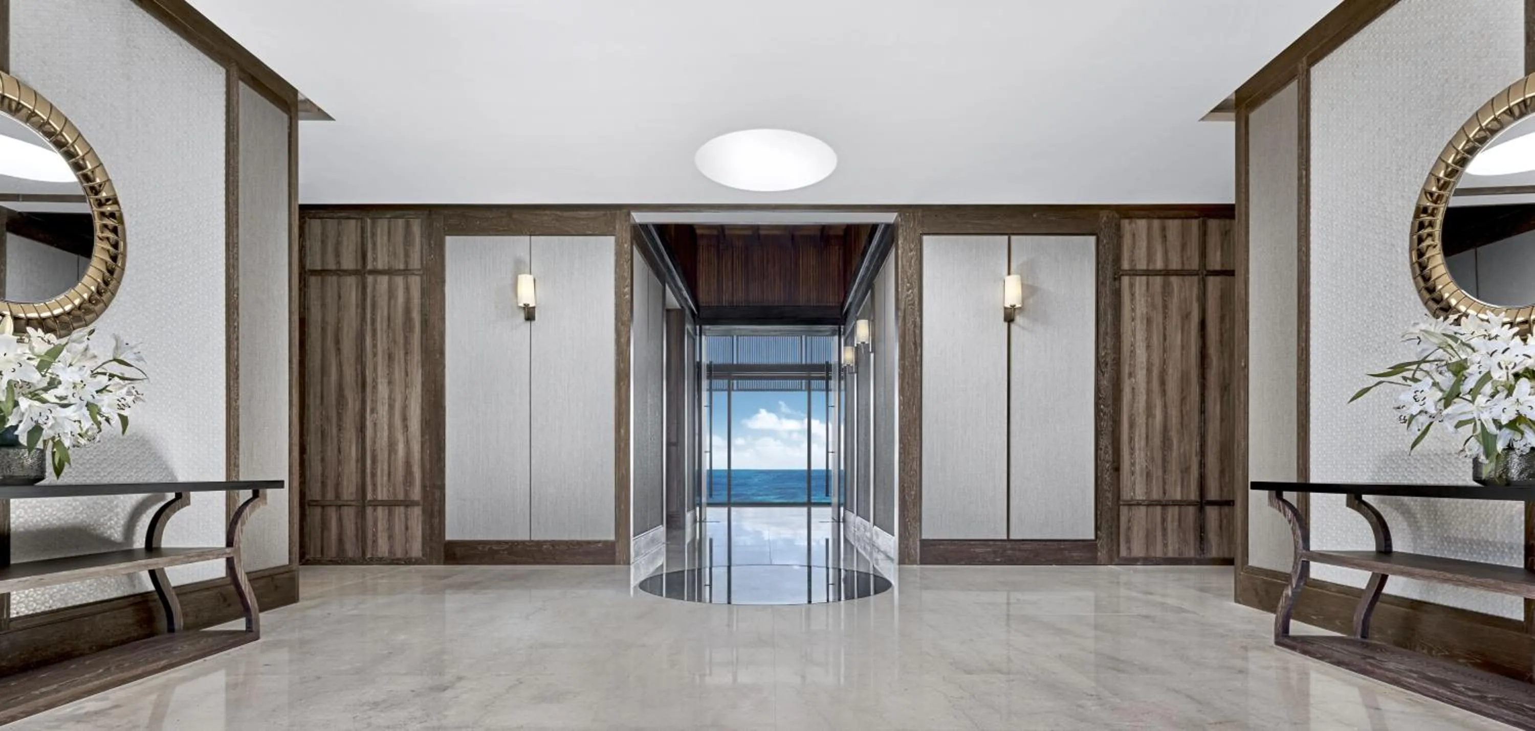 fireplace in Park Hyatt Maldives Hadahaa