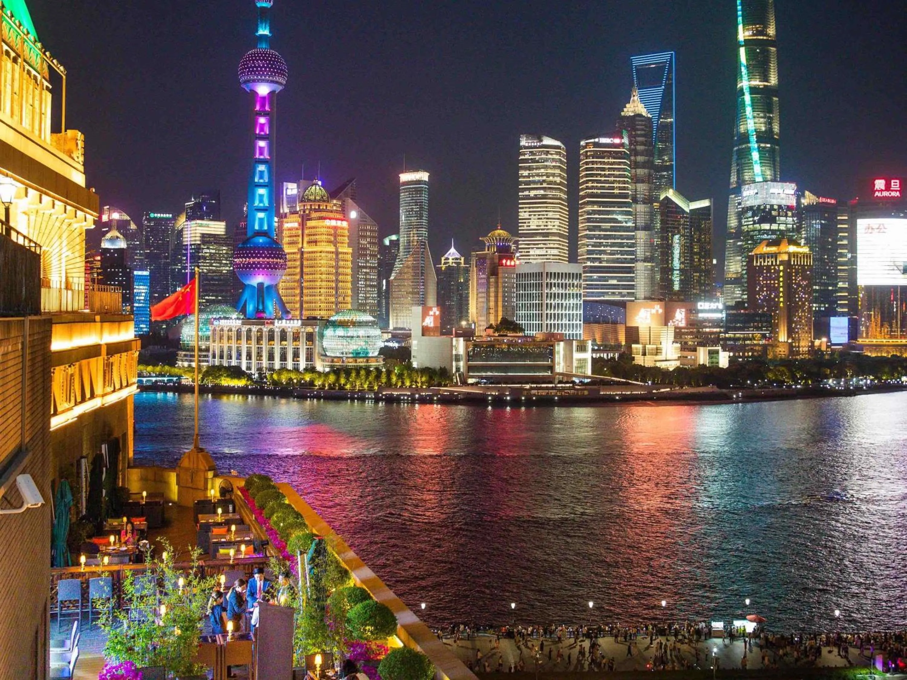 Property building in Fairmont Peace Hotel on the Bund