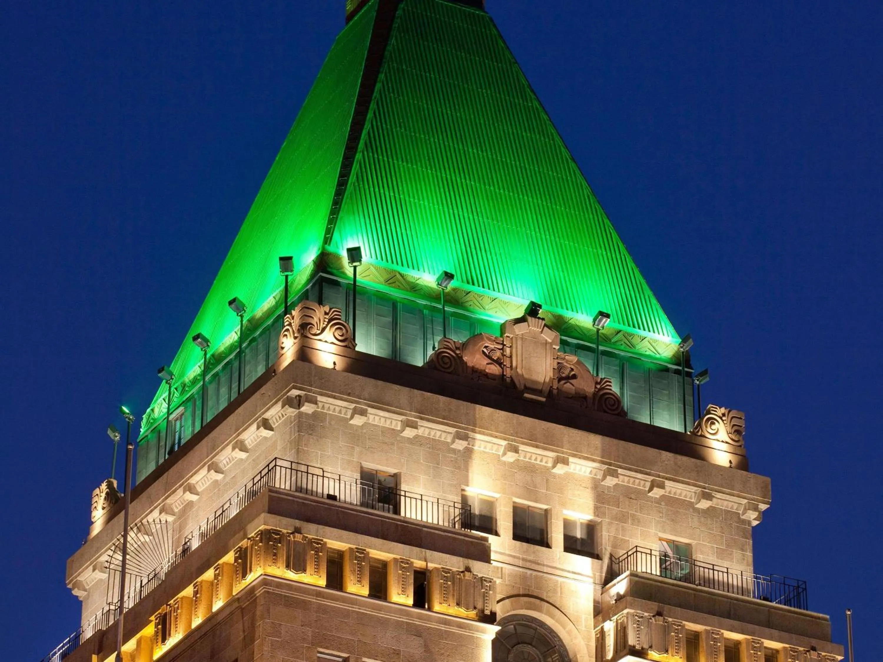 Property building in Fairmont Peace Hotel on the Bund