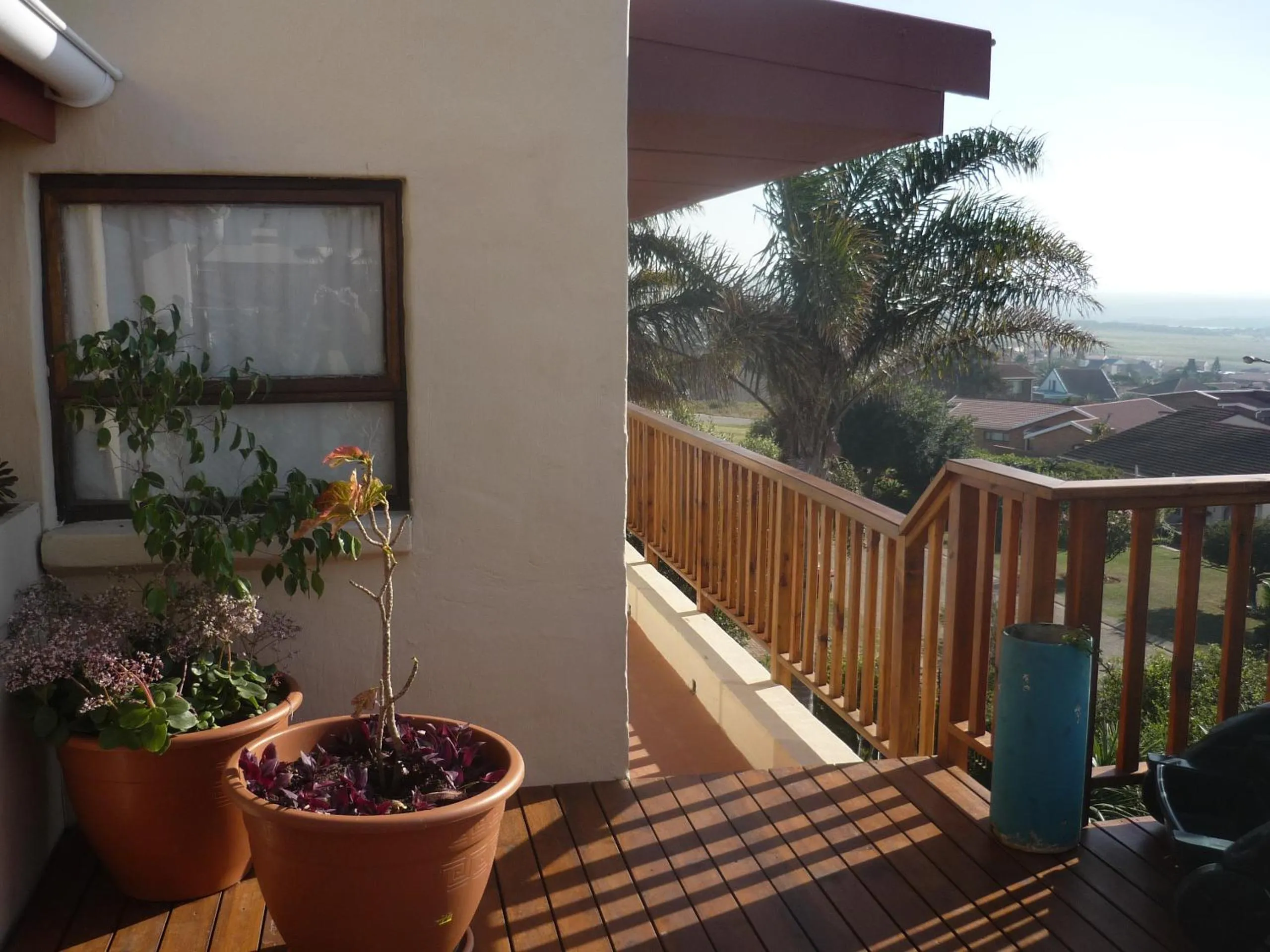 Balcony/Terrace in A1 Kynaston Guest House bed and breakfast or self catering