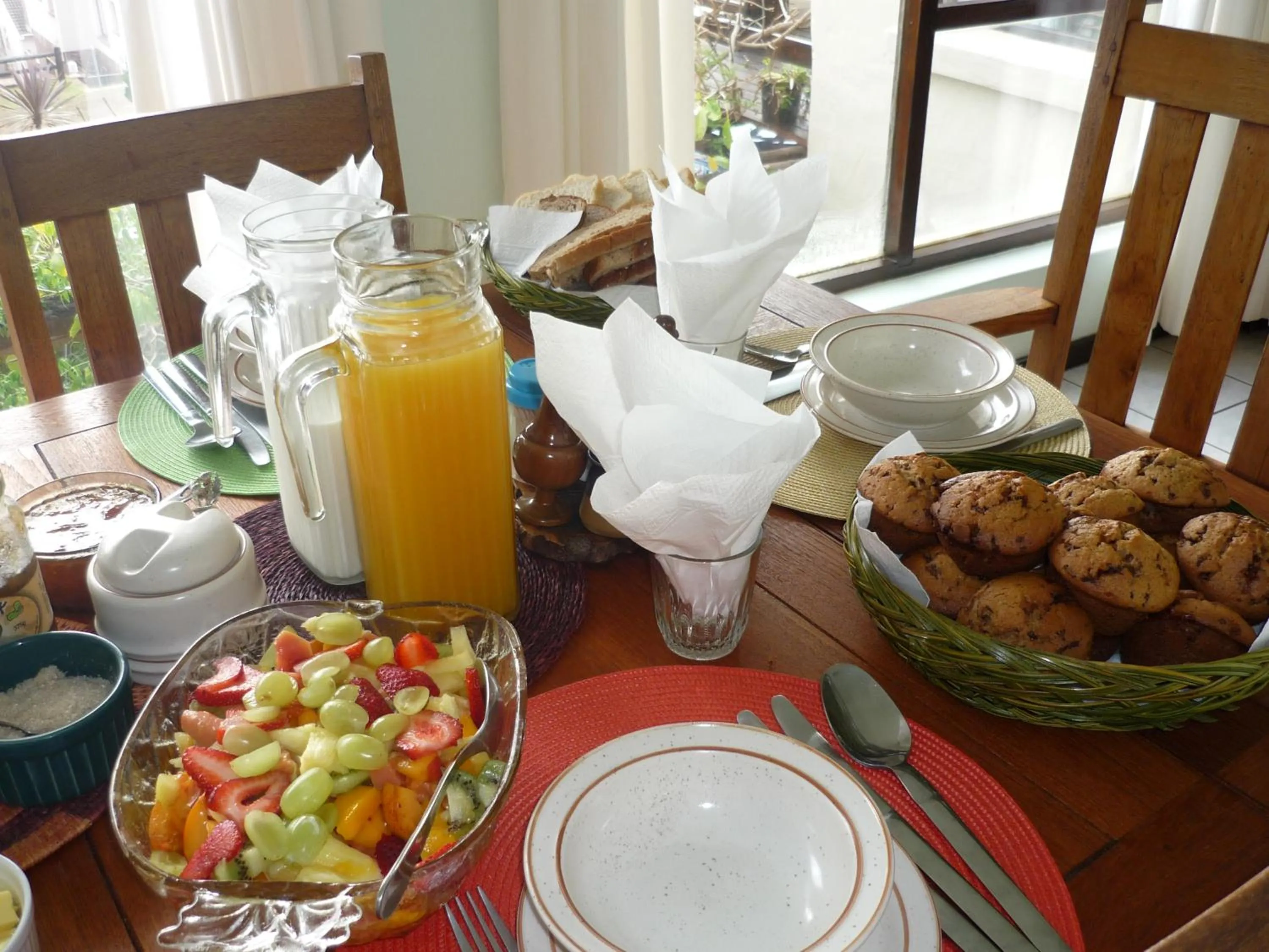 English/Irish breakfast in A1 Kynaston Guest House bed and breakfast or self catering