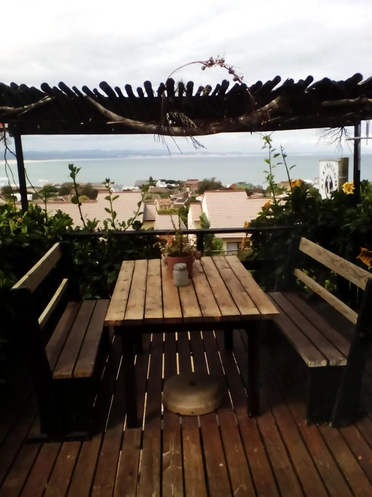 Balcony/Terrace in A1 Kynaston Guest House bed and breakfast or self catering