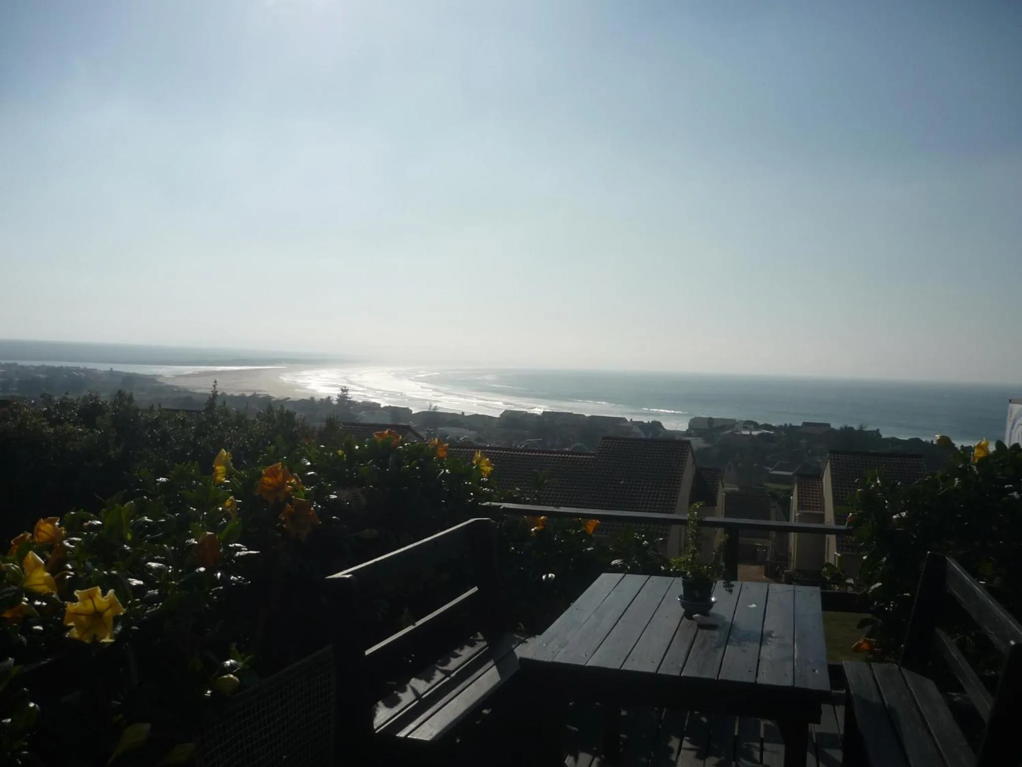 Garden view in A1 Kynaston Guest House bed and breakfast or self catering