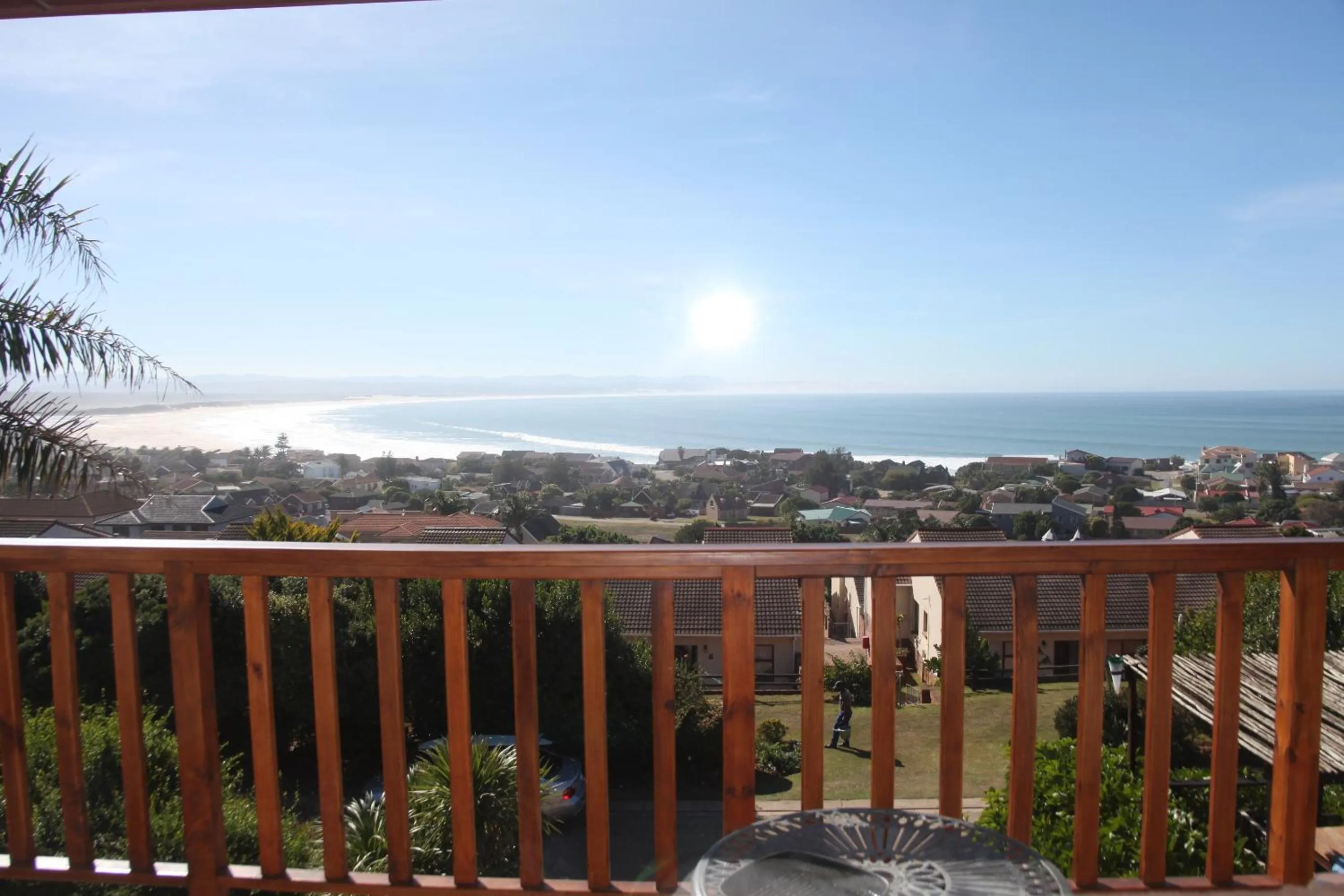 Balcony/Terrace in A1 Kynaston Guest House bed and breakfast or self catering