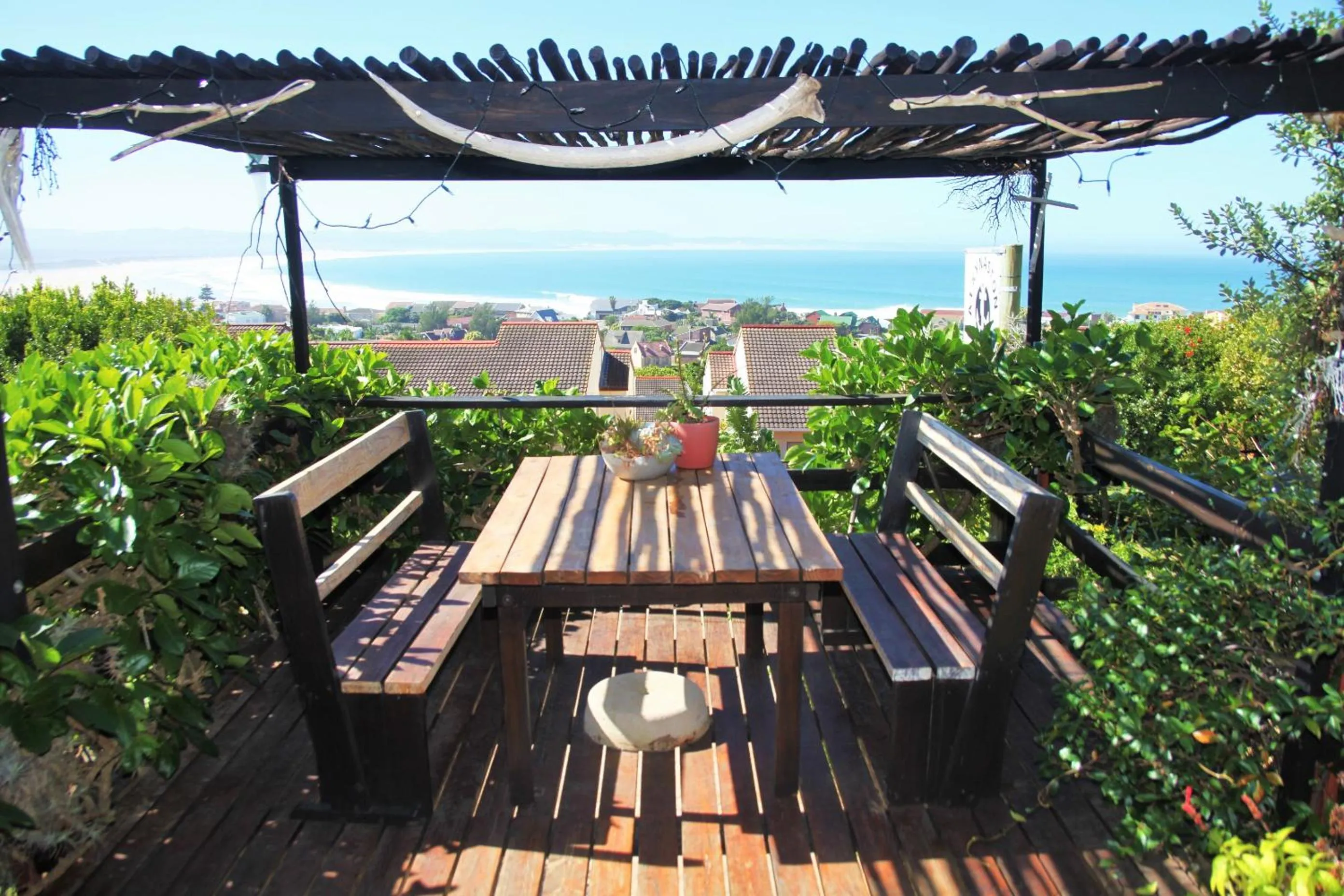 Sea view in A1 Kynaston Guest House bed and breakfast or self catering