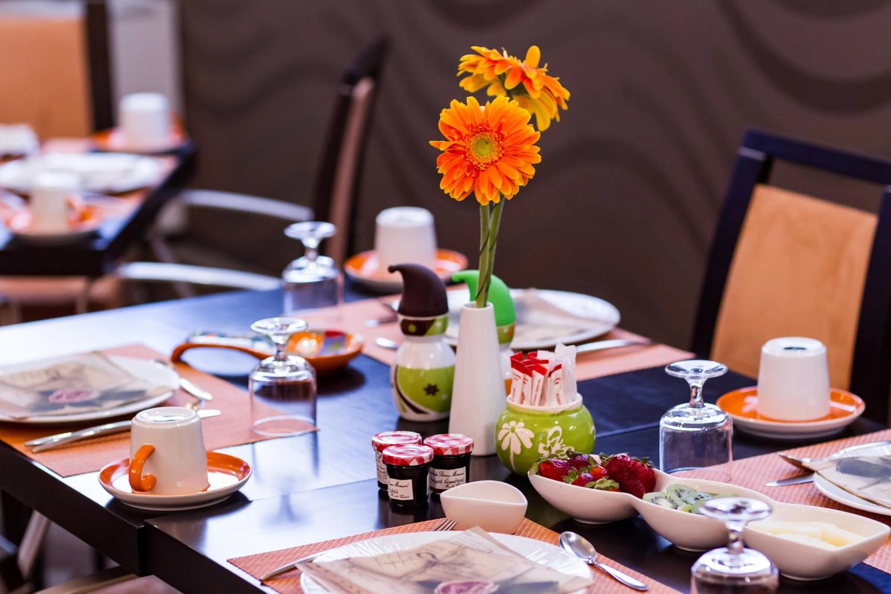 Buffet breakfast in Alexandros Boutique Hotel