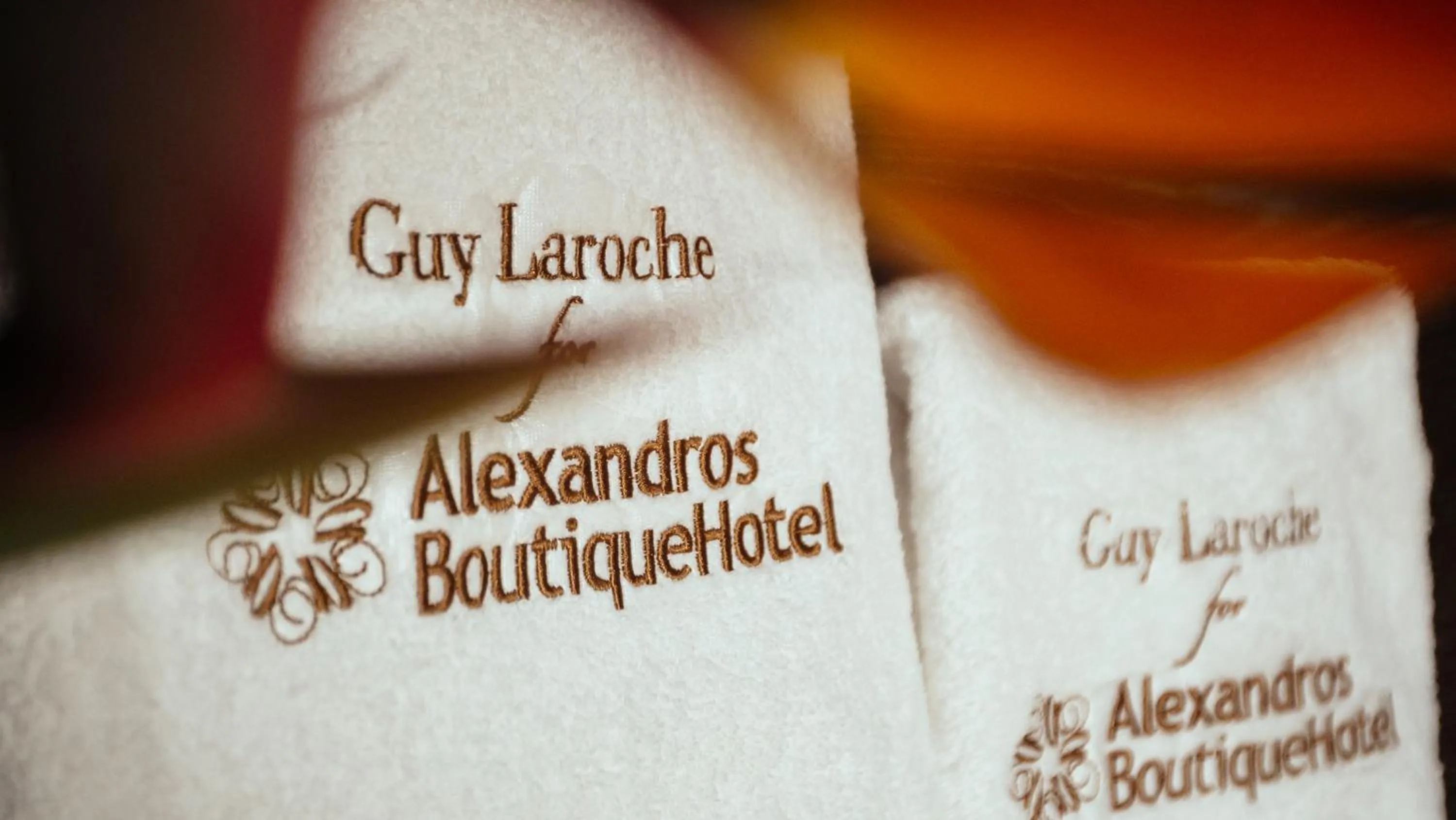 Logo/Certificate/Sign in Alexandros Boutique Hotel