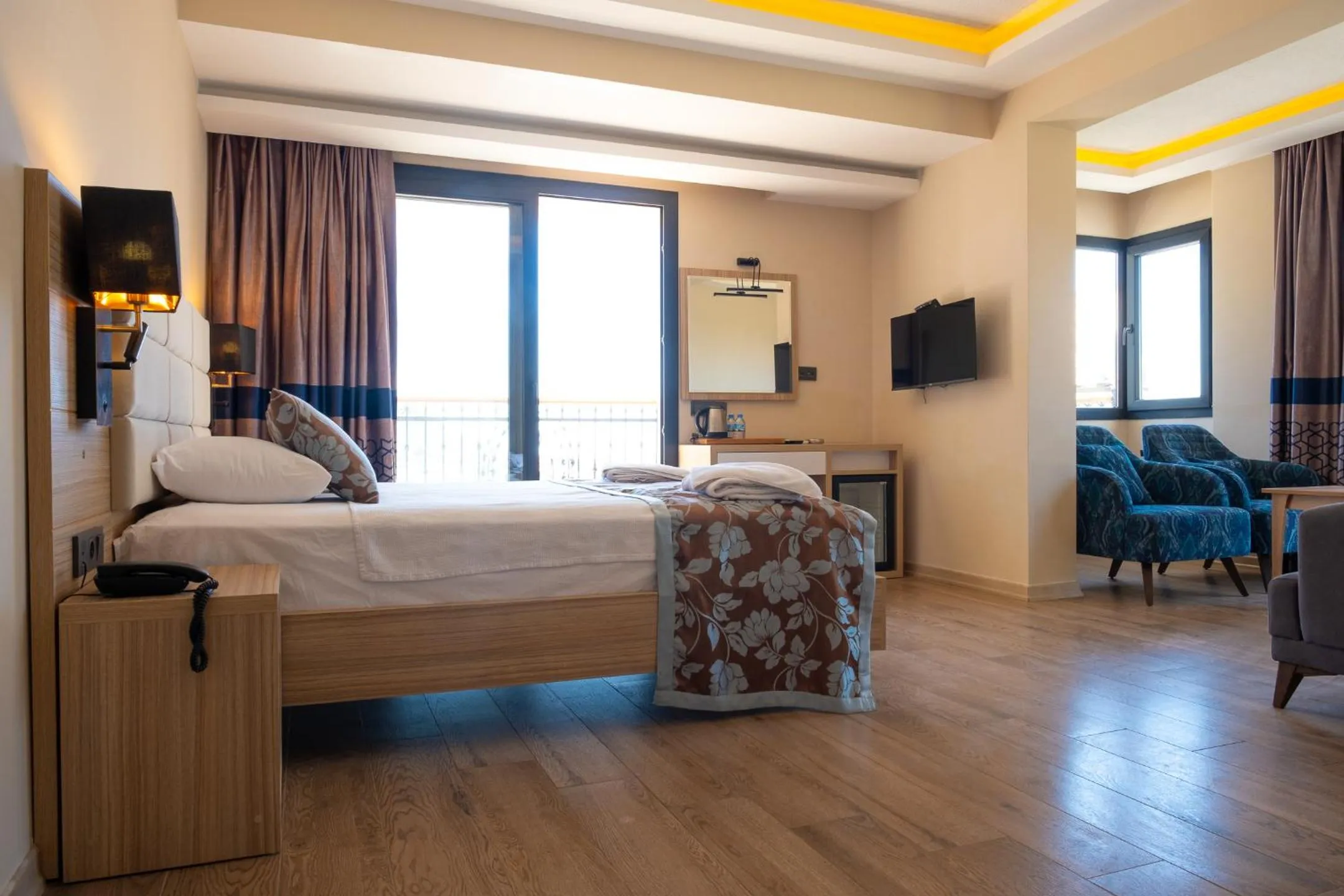 Photo of the whole room, Bed in Perdikia Hill Hotel And Villas
